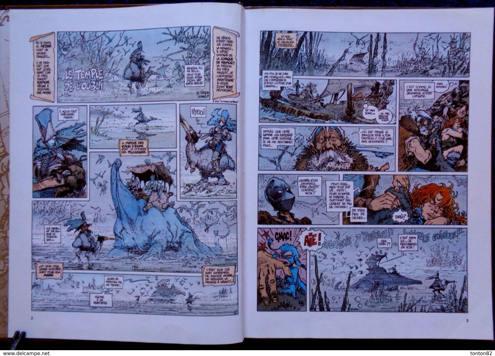 Le Tendre / Loisel - La Quête De L' Oiseau Du Temps - Le Temple De L'Oubli - Dargaud - ( E.O 1983 ) . - Quête De L'oiseau Du Temps, La