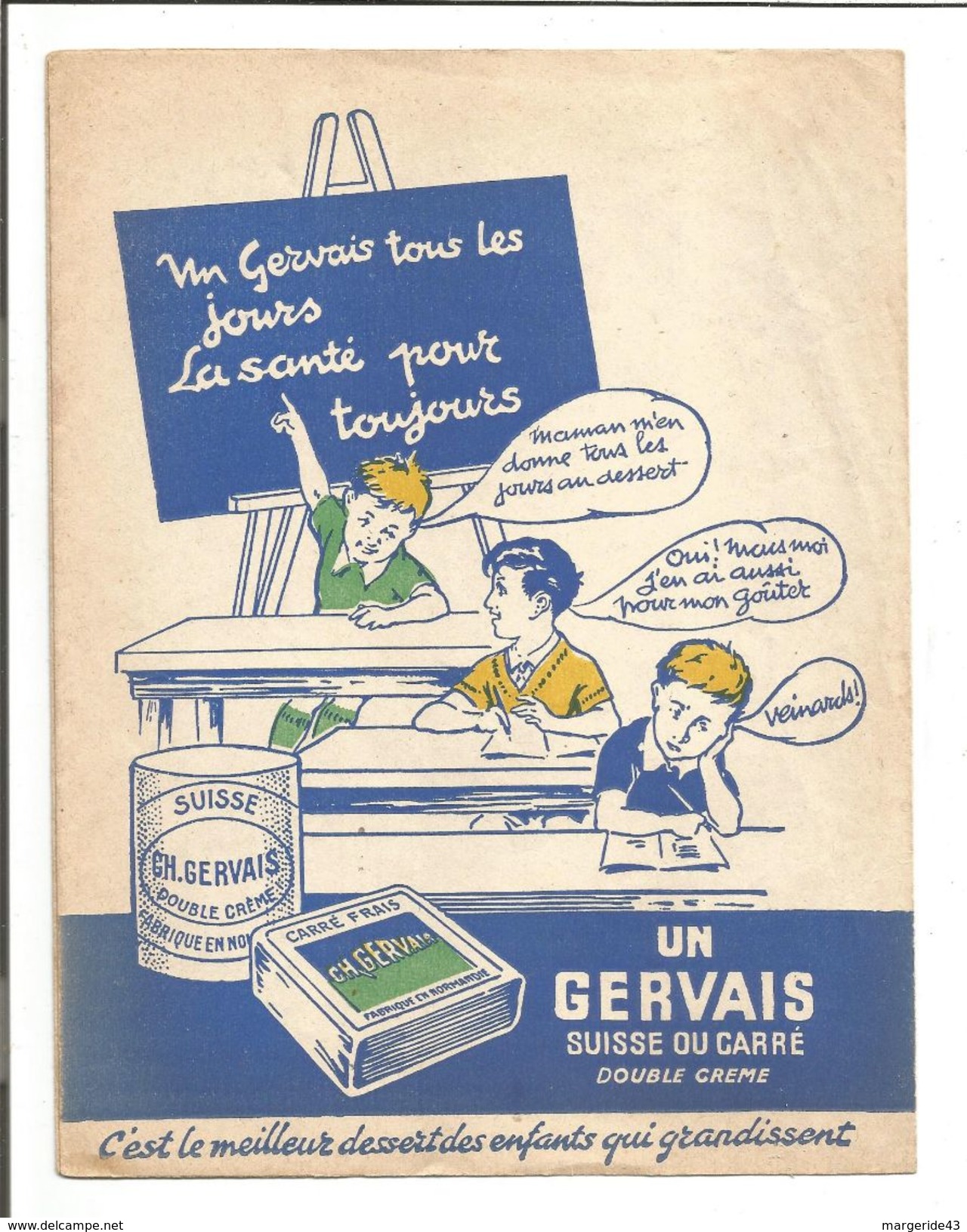 PROTEGE CAHIER CH. GERVAIS - Protège-cahiers