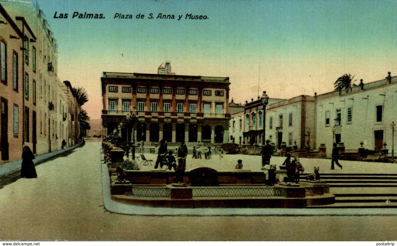 LAS PALMAS. PLAZA DE S, ANNA Y MUSEO - Gran Canaria