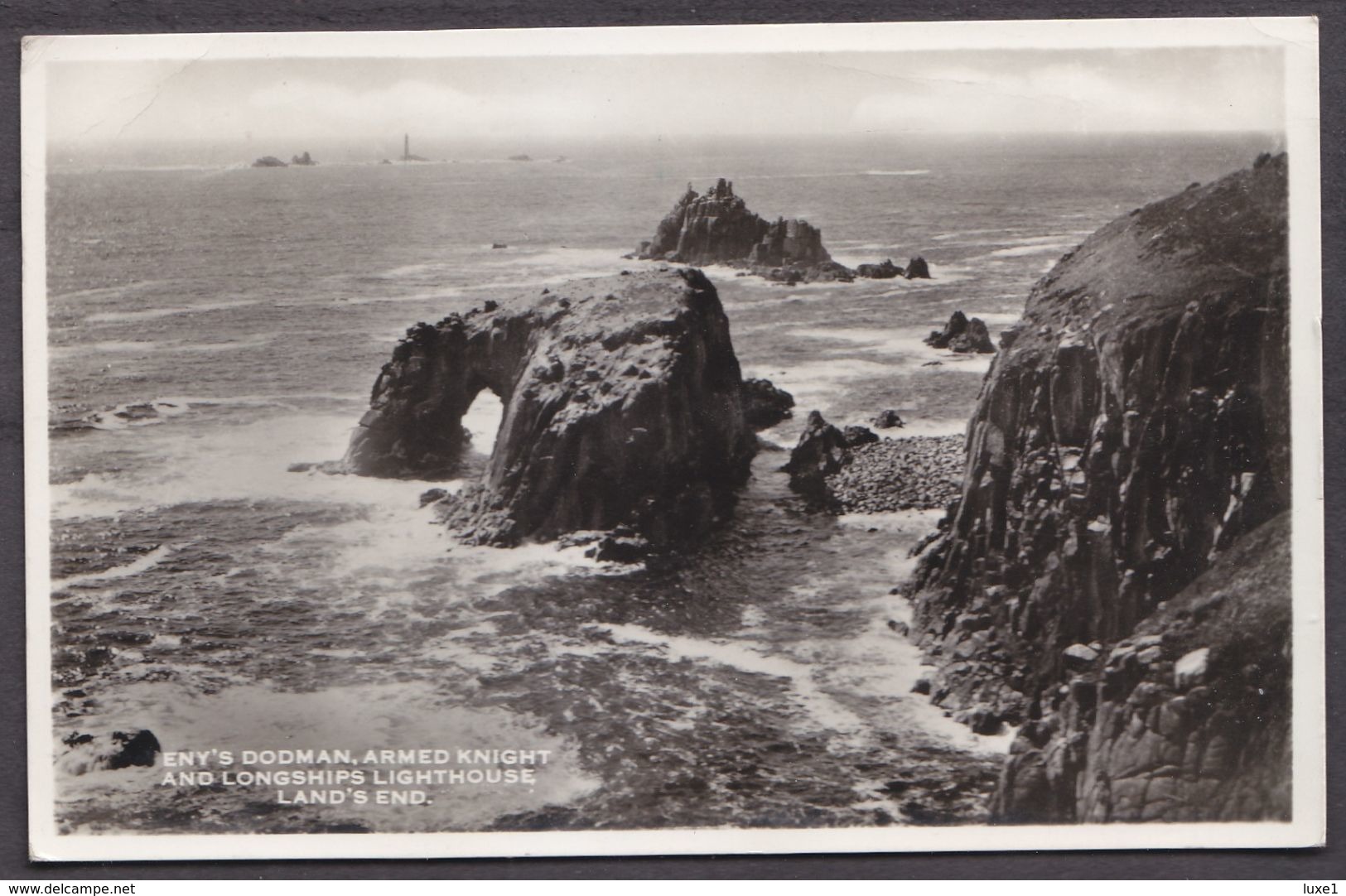 GREAT BRITAIN ,  Land's End  , OLD POSTCARD - Land's End