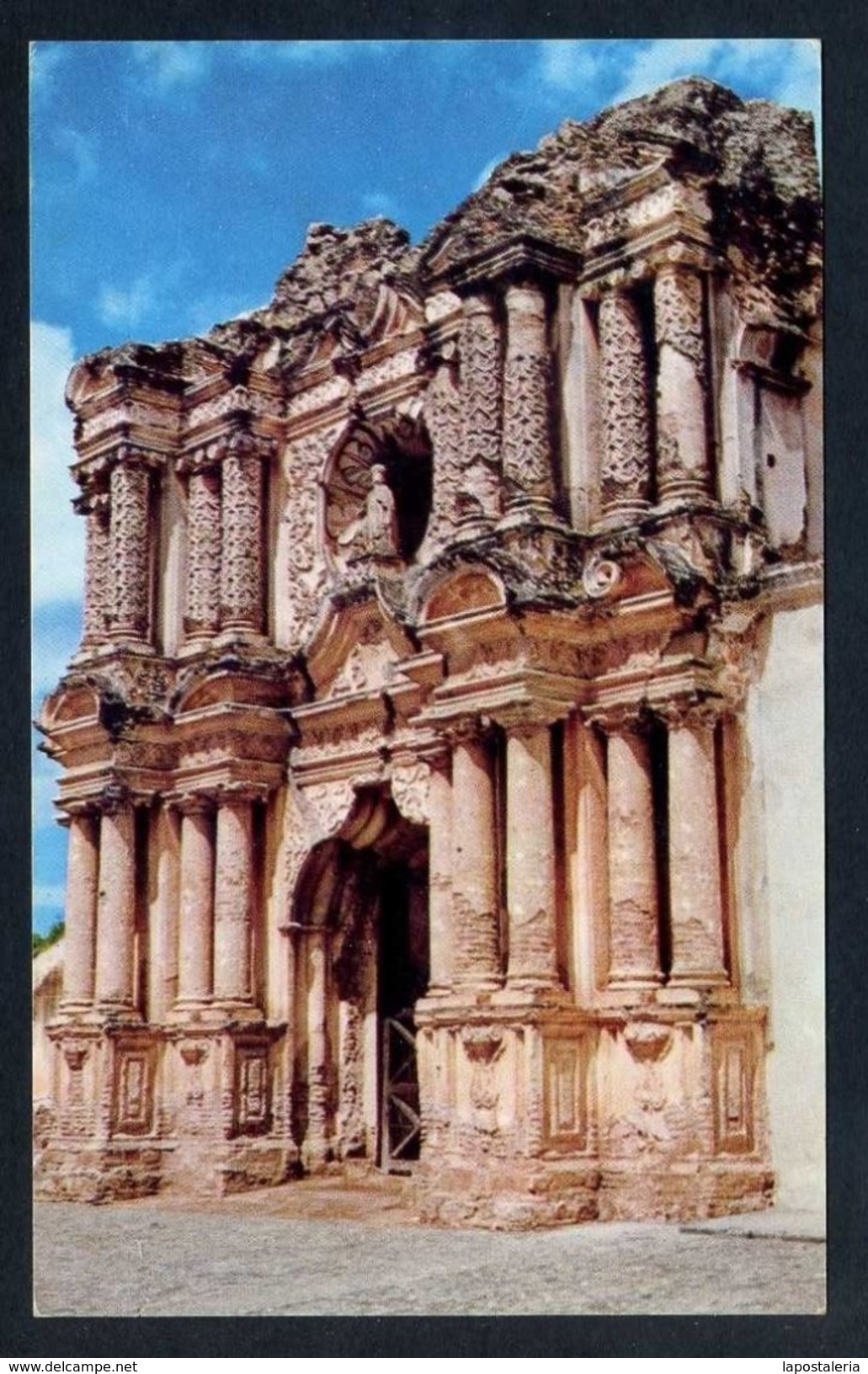 Guatemala. *Ruins Santa Rosa...* Ed. B Zaldi & Co. Nº 165. Escrita. - Guatemala