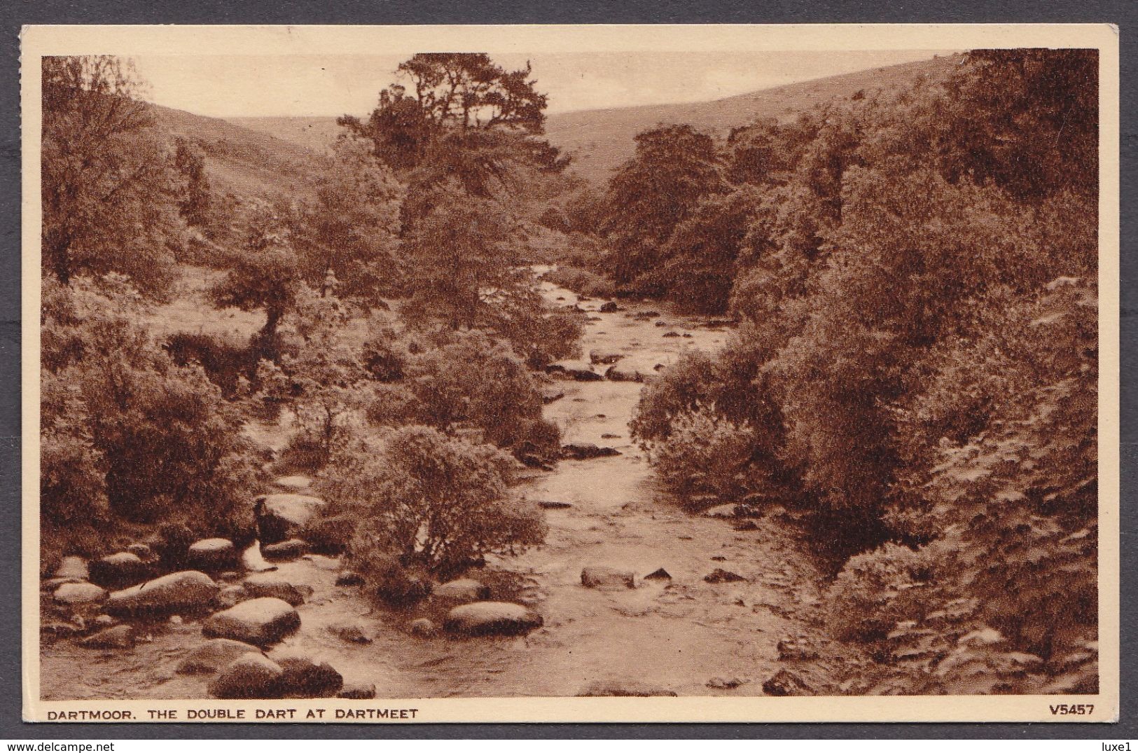 GREAT BRITAIN , DARTMOOR  , OLD POSTCARD - Dartmoor