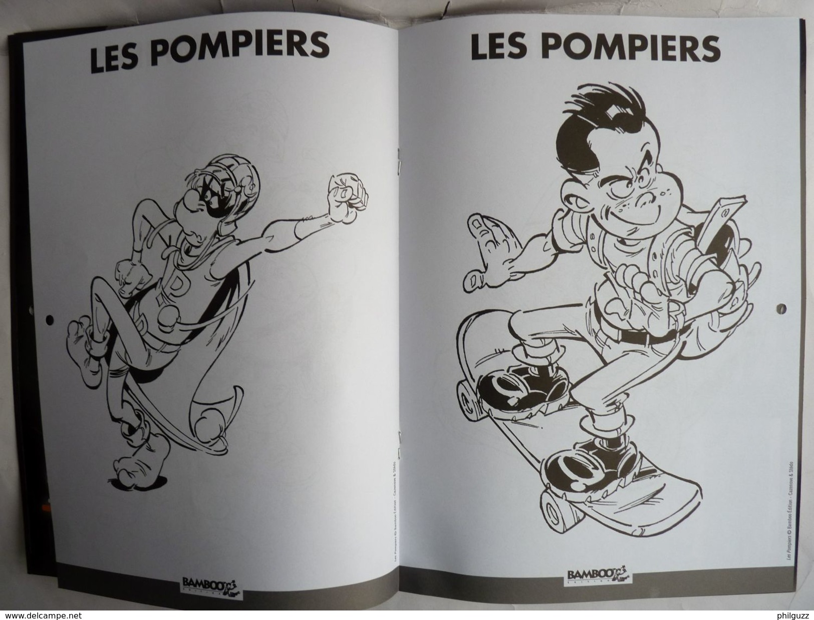 CALENDRIER POMPIERS HOUILLES SARTROUVILLE 2016  Avec 4 Coloriages LES POMPIERS De STEDO - Agendas & Calendarios