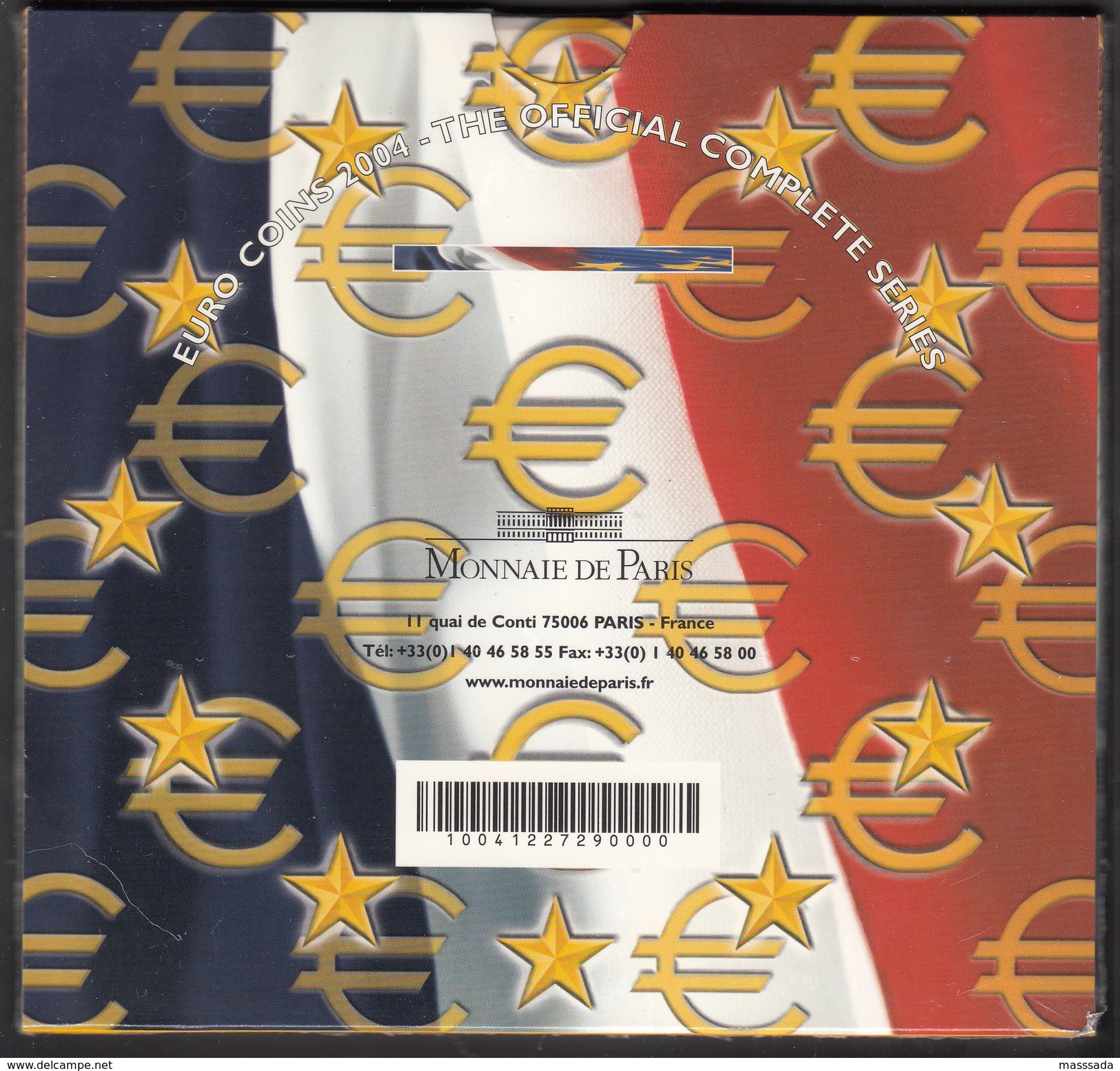 FRANCE  EURO SET 2004 BU SEALED - Frankrijk