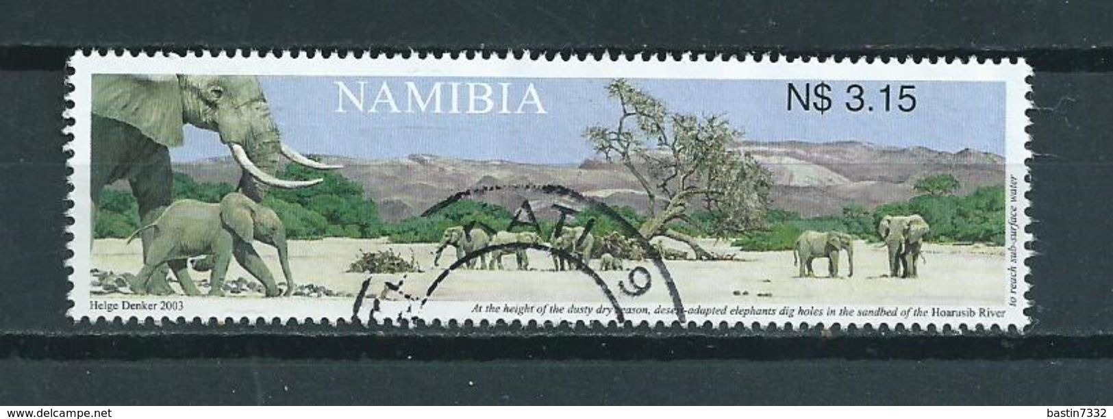 2003 Namibia Animals,dieren,tiere,elephant Used/gebruikt/oblitere - Namibië (1990- ...)