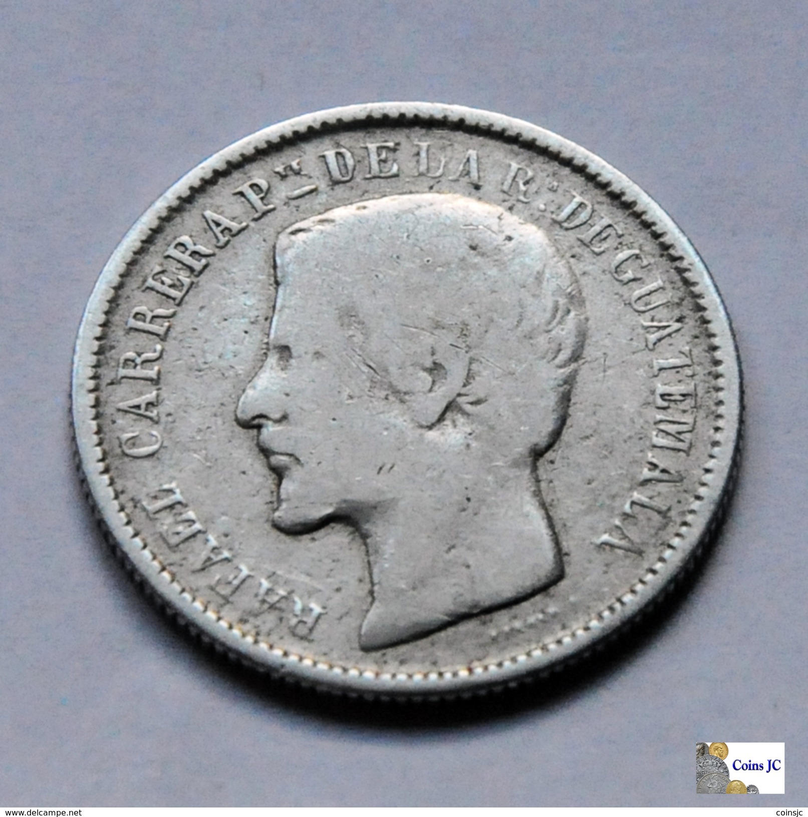 Guatemala - 1 Real - 1861 - Guatemala