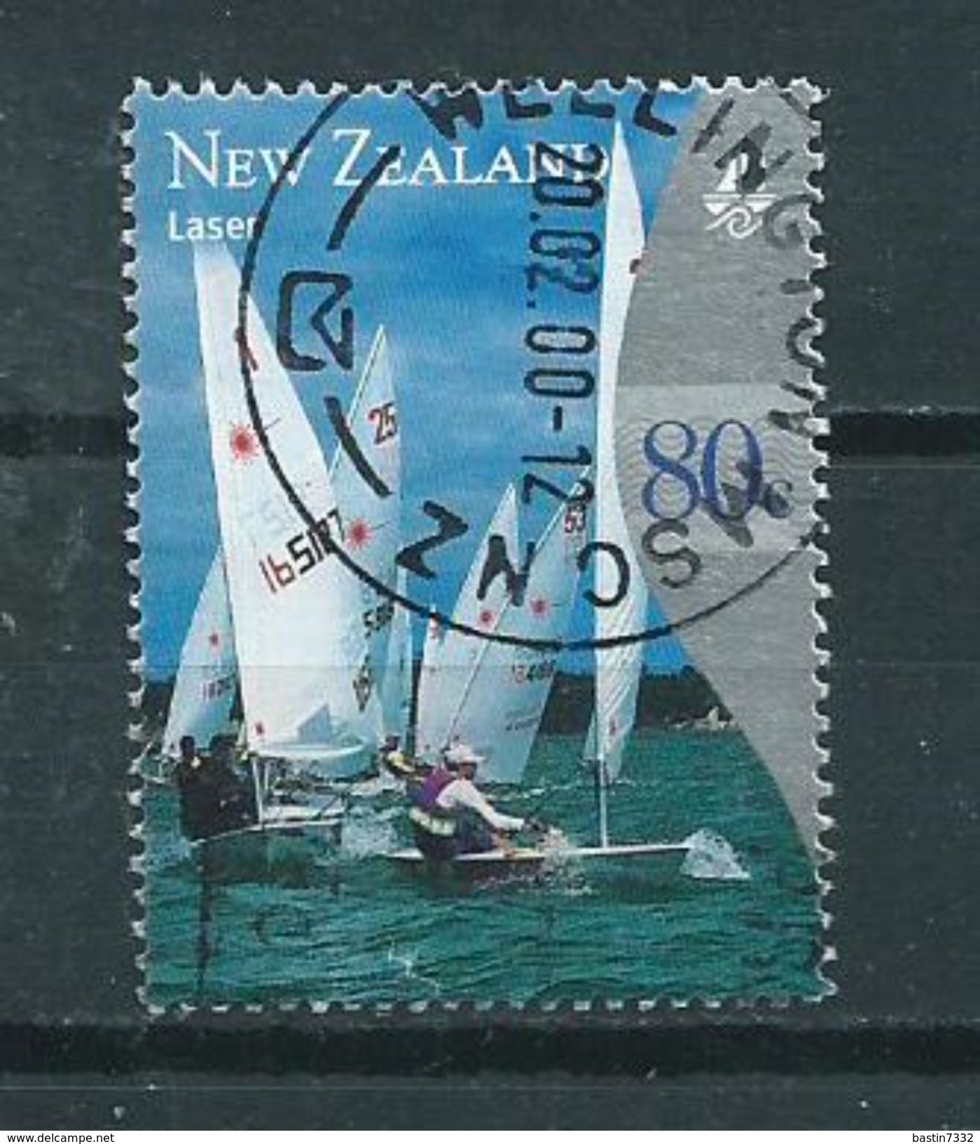 1999 New Zealand 80 Cent Sailing,zeilen Used/gebruikt/oblitere - Gebruikt