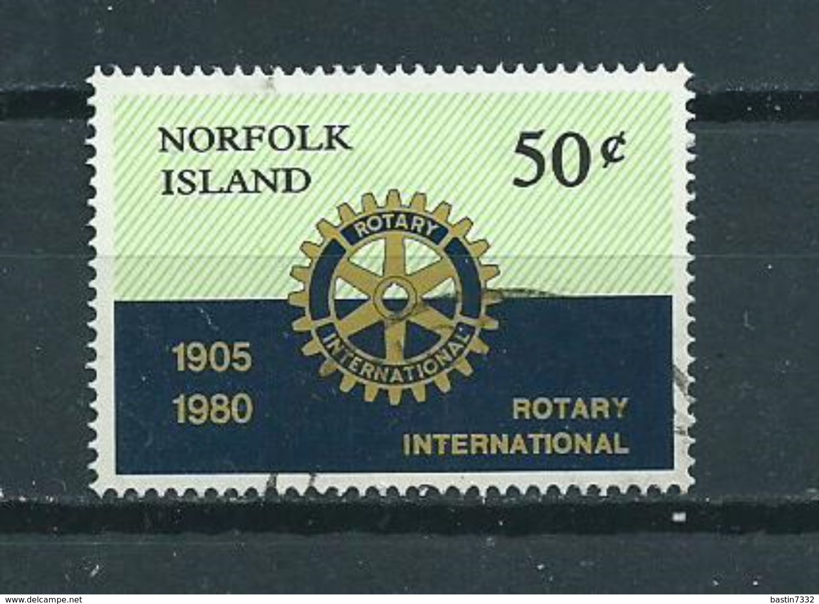 1980 Norfolk Island 75 Years Rotary Used/gebruikt/oblitere - Norfolk Eiland
