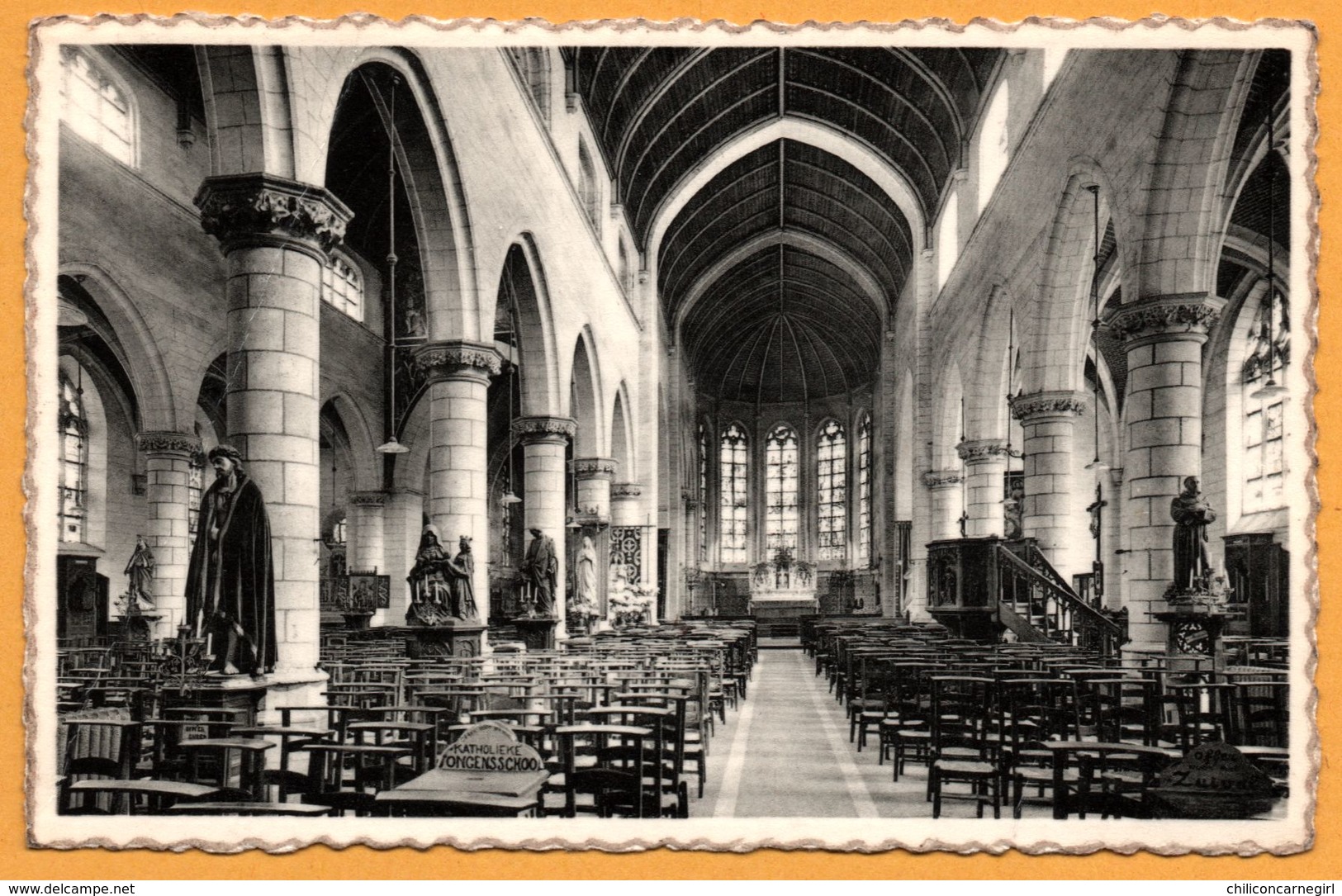 O. L. Vrouwe-Waver - Kerk Binnenzicht - Intérieur De L'Eglise - E. RAFFO VAN DEN BOSCH - Sint-Katelijne-Waver