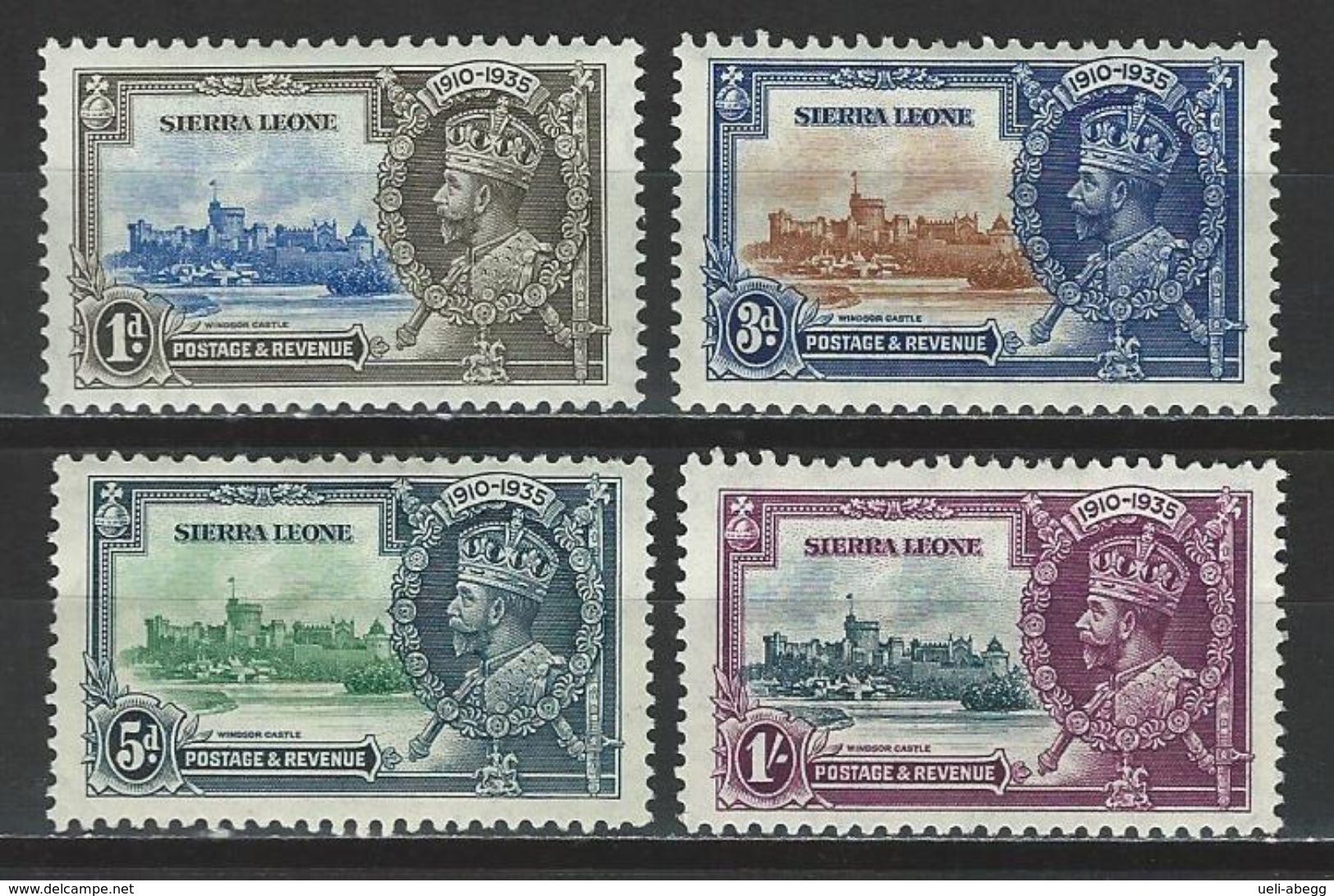 Sierra Leone SG 181-84, Mi 144-47 * MH - Sierra Leone (...-1960)