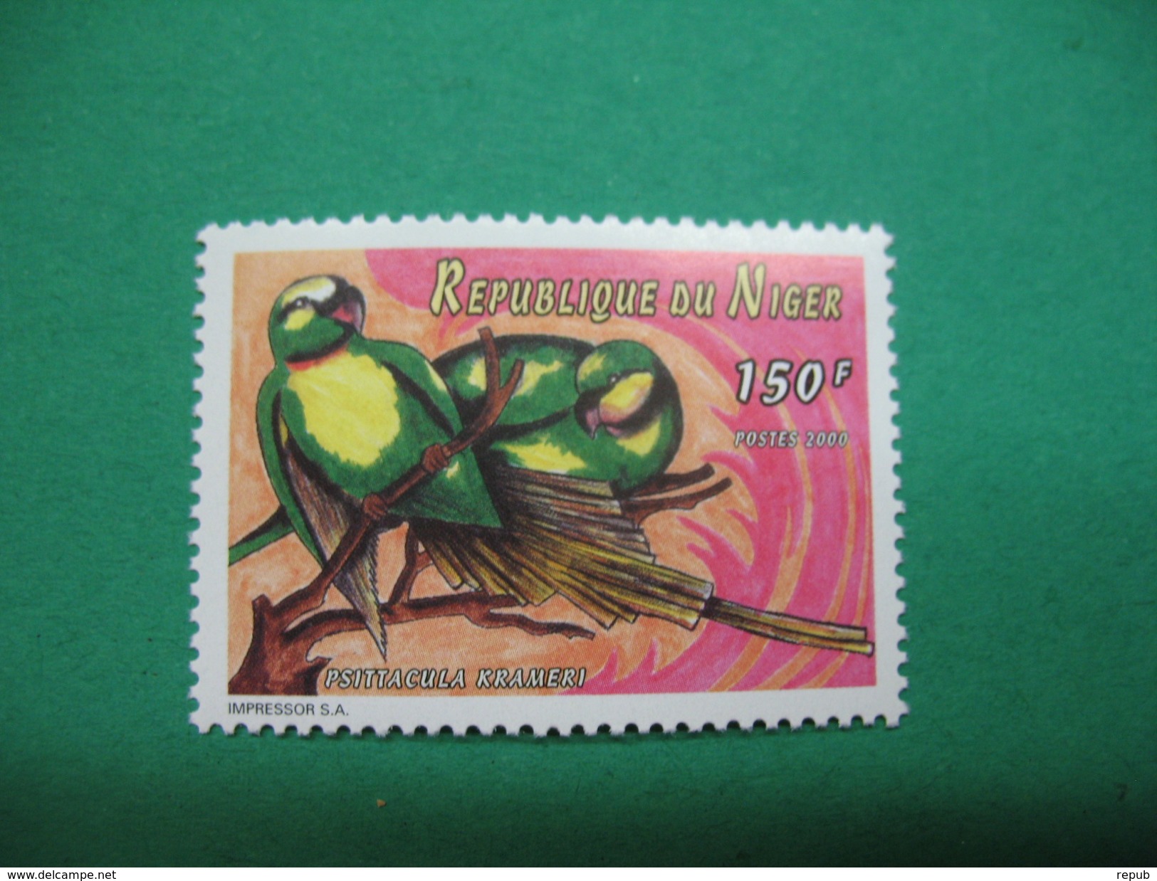 Niger Année  2000  1 Valeur ** MNH Oiseaux - Níger (1960-...)