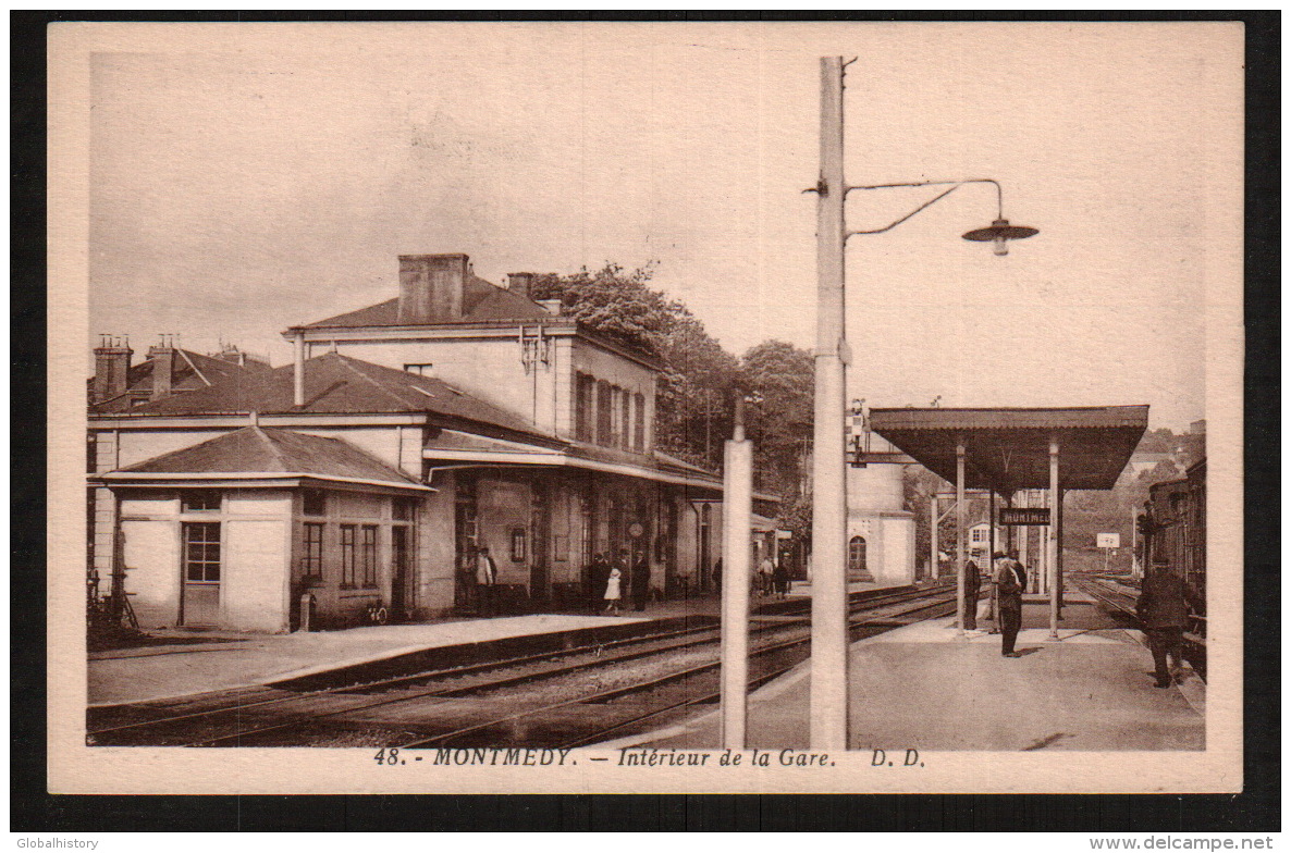 DD2486   FRANCE  MONTMEDY STATION    POSTCARD - Montmedy