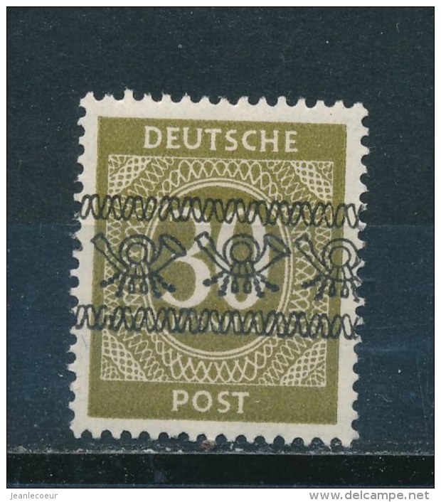 Duitsland/Germany All. Bezetting/ All Occupation Bizone 1948 Mi: 63 I (PF/MNH/Neuf Sans Ch/**)(3009) - Andere & Zonder Classificatie