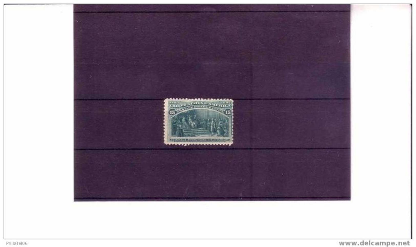 TIMBRE TRES FRAIS   GOMME D'ORIGINE  INFIME CLAIR DE CHARNIERE   COTE:235 EUROS - Unused Stamps