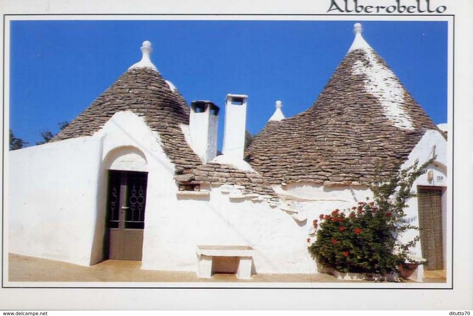 Alberobello - Bari - Città Dei Trulli - 102 - Formato Grande Non Viaggiata – E 4 - Bari