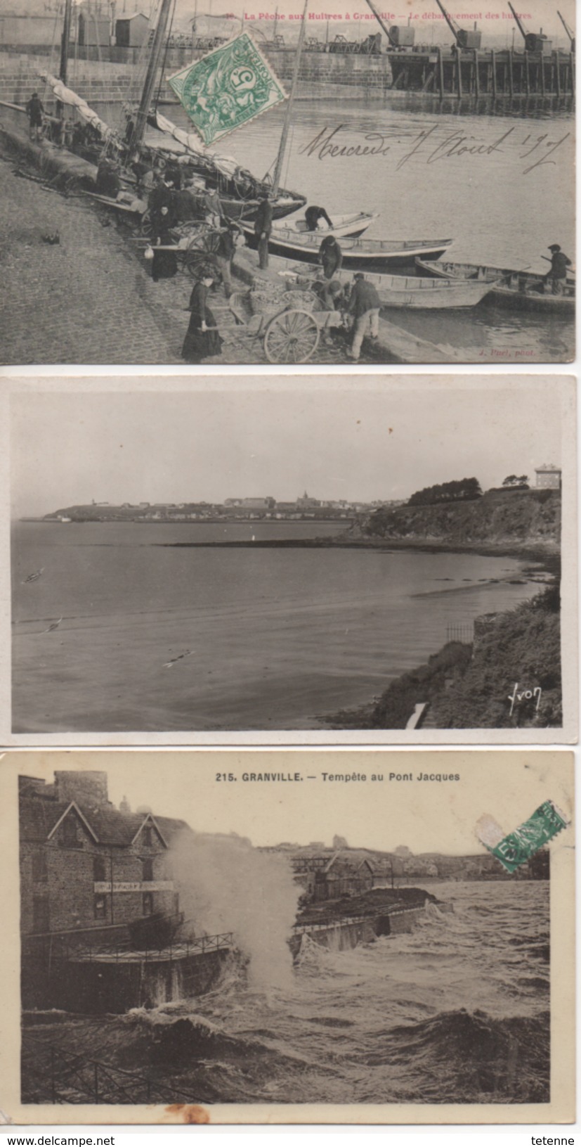 3 Cartes Postales De GRANVILLE (50) - Granville