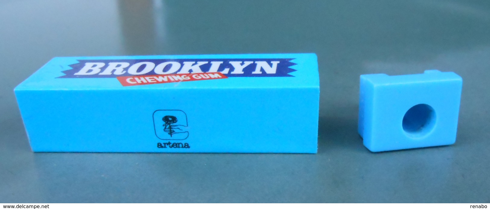 Gomma Americana, Chewing Gum Brooklyn; Plastic. Temperamatite, Pencil-sharpener, Taille Crayon, Anspitzer. Never Used. - Altri & Non Classificati