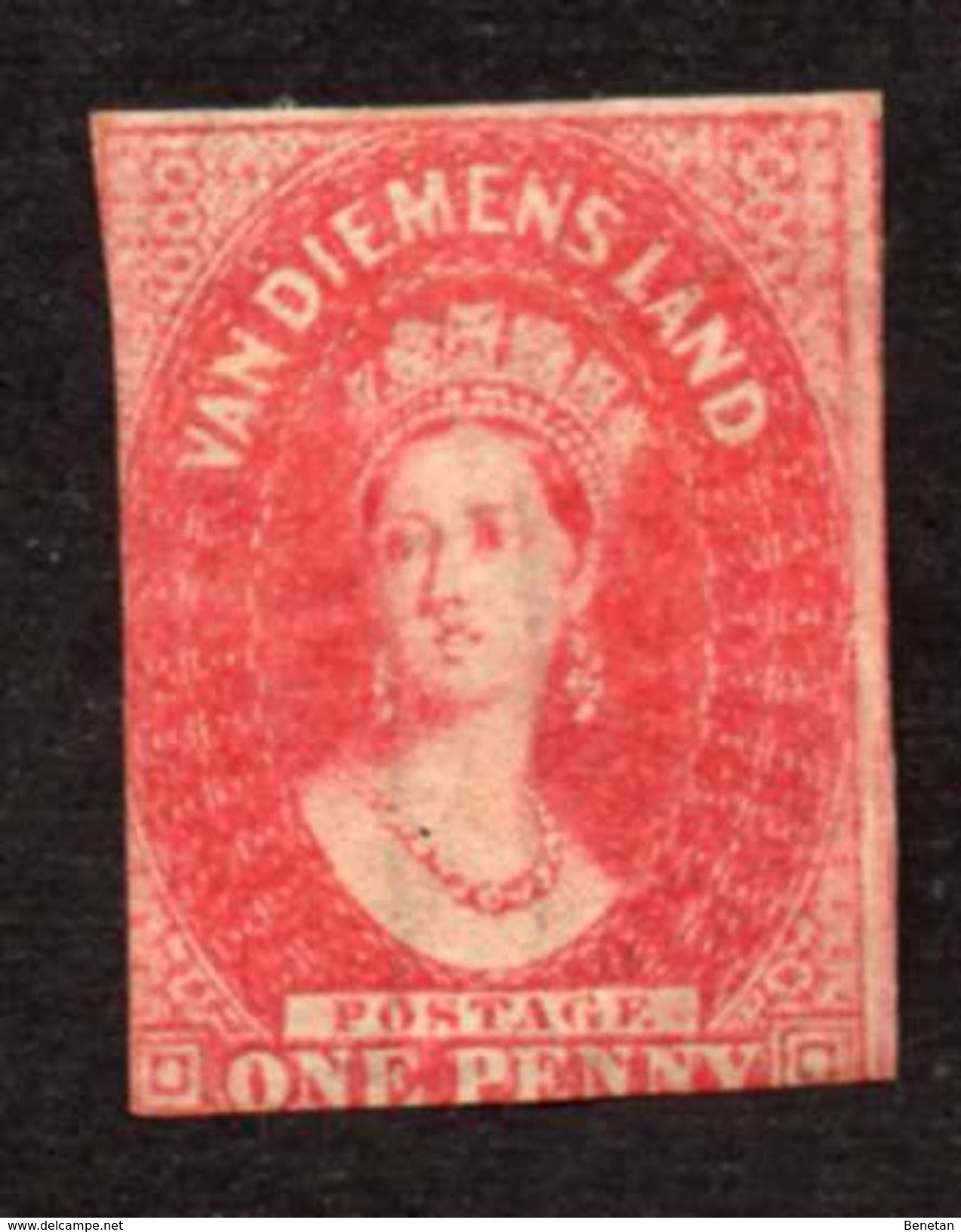 British Tasmania Yvert# 6 Mint Hinged - Nuevos