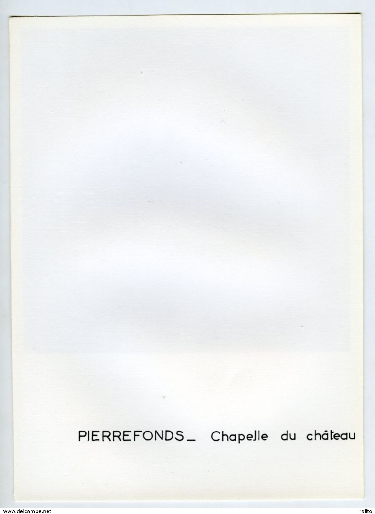 PIERREFONDS Château Vers 1960 OISE 60 - GRANDE PHOTO - Lieux