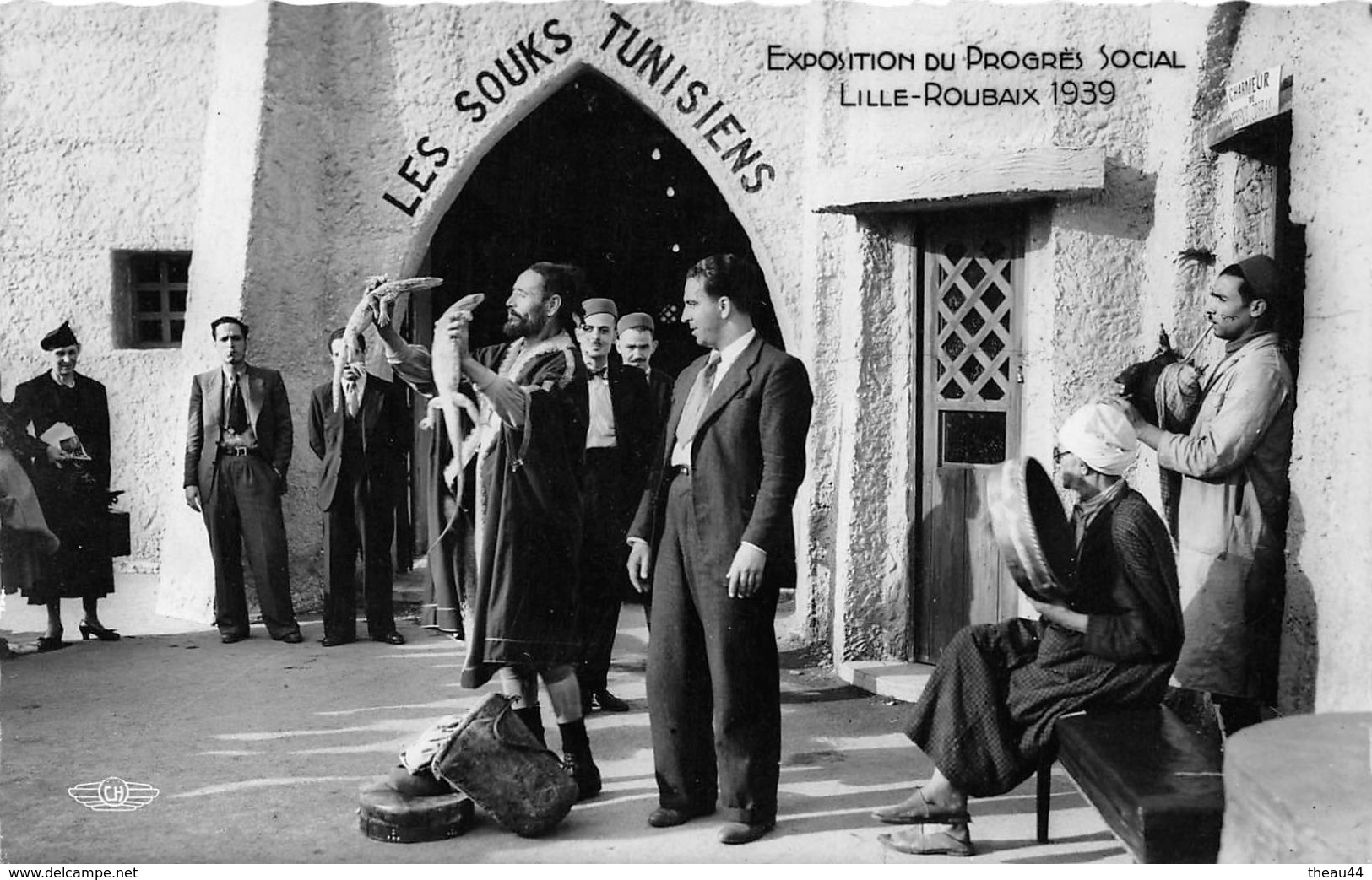 ¤¤   -  LILLE   -   Le Centre Colonial  -  Scène Arabe  -  Les Souks Tunisiens - Exposition Du Progrès Social En 1939 - Lille