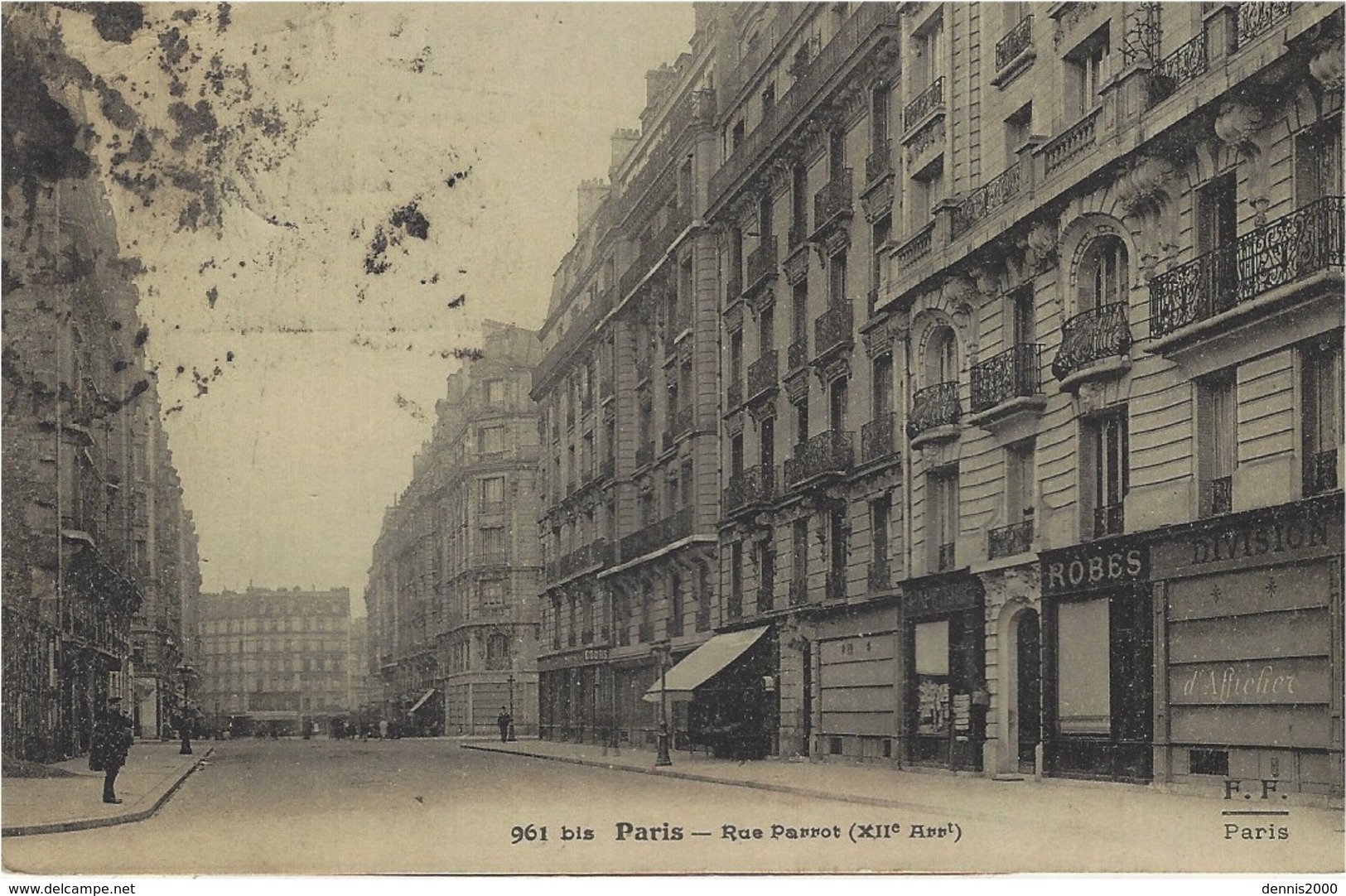 961 Bis- PARIS - Rue Parrot - Ed. Fleury - Arrondissement: 12