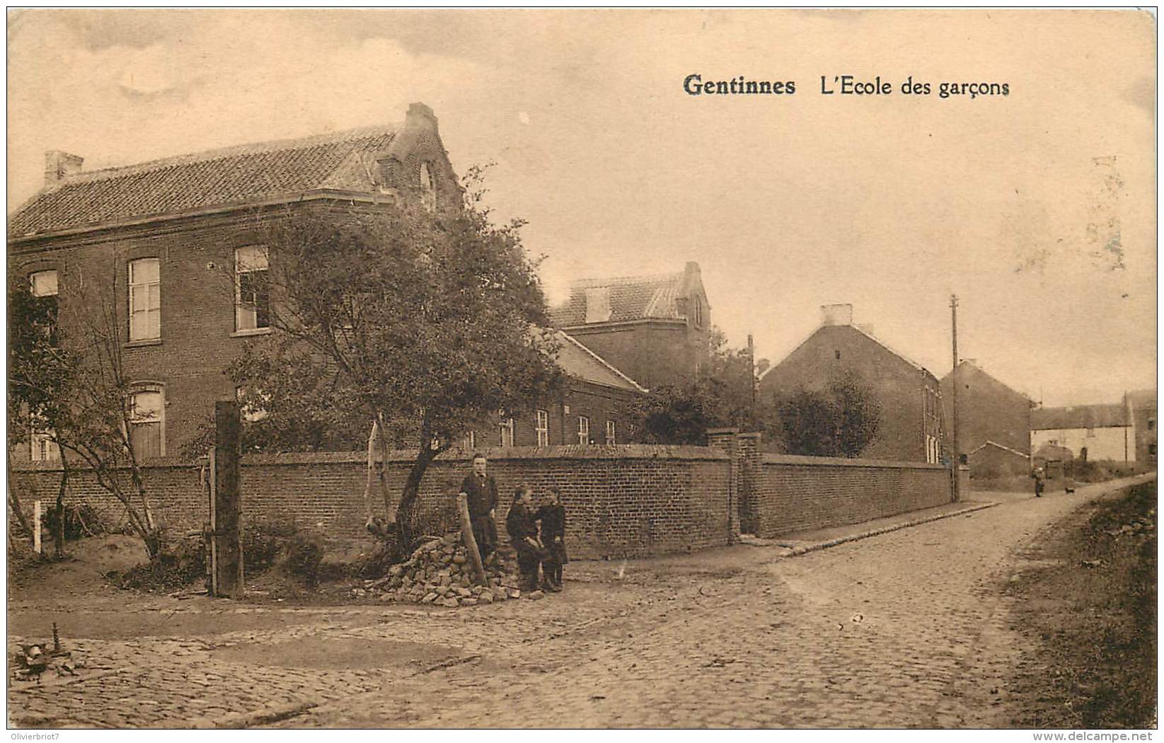 Chastres - Gentinnes - L' Ecole Des Garçons - Chastre