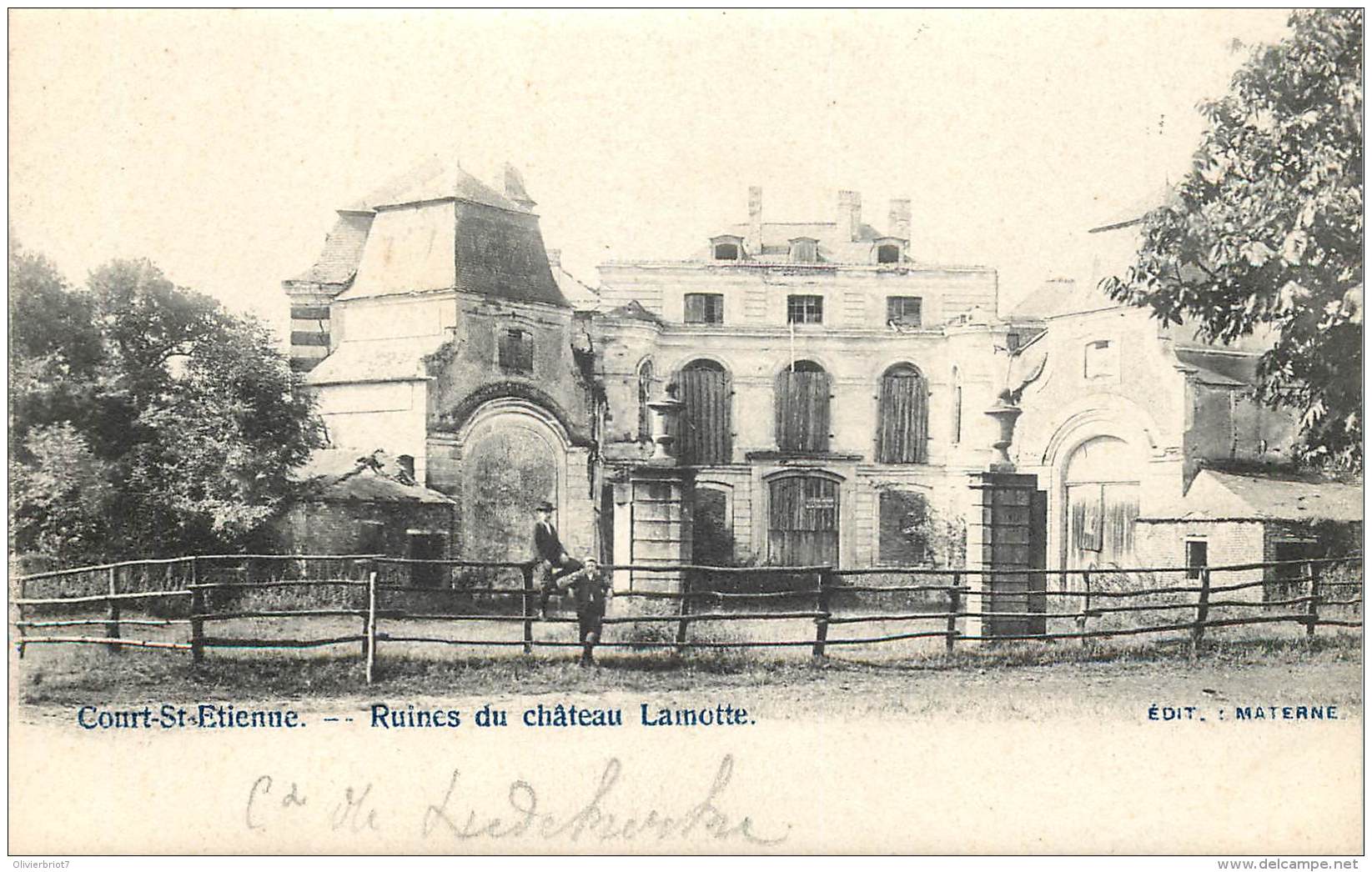 Court-St-Etienne - Ruines Du Château Lamotte - Court-Saint-Etienne