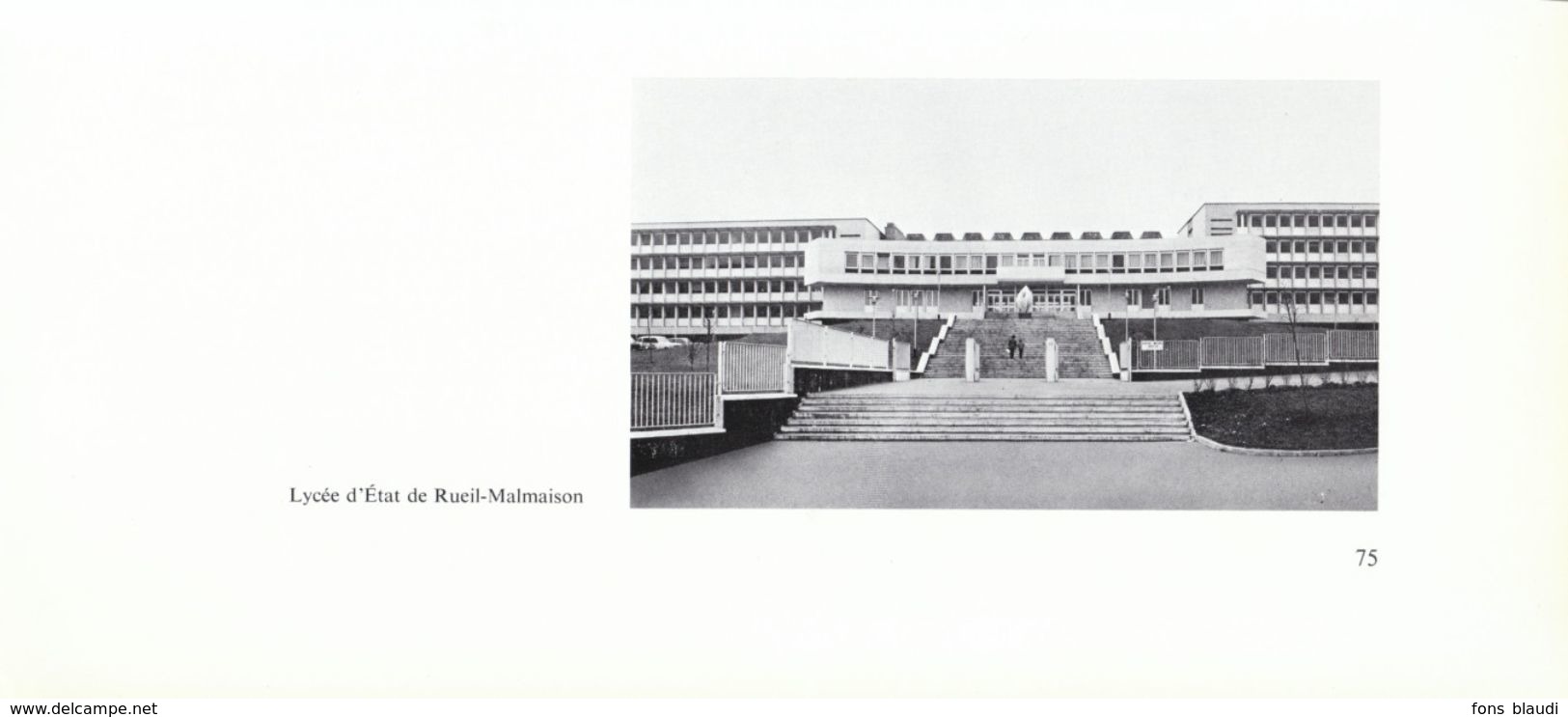 1974 - Iconographie - Rueil Malmaison (Hauts-de-Seine) - Le Lycée - FRANCO DE PORT - Unclassified