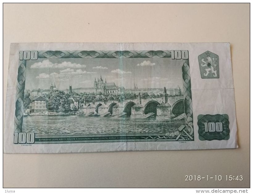 100 Korun 1961 - Cecoslovacchia