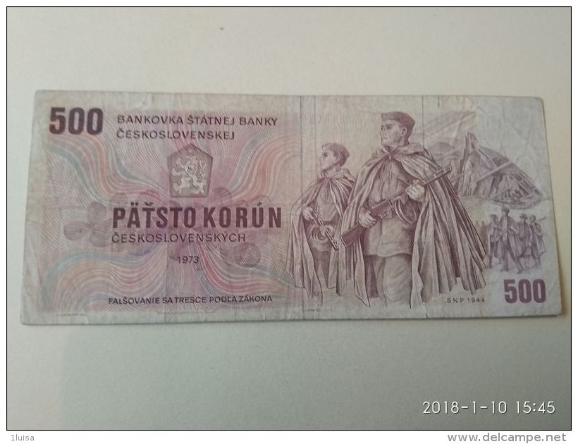 500 Korun 1973 - Cecoslovacchia