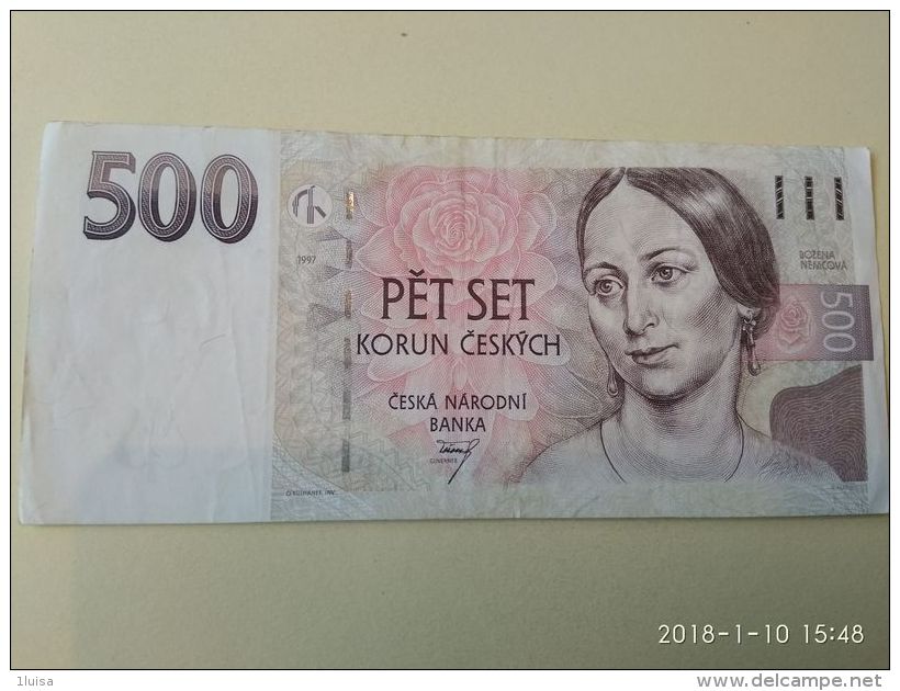 500  Korun 1997 - Tsjechoslowakije