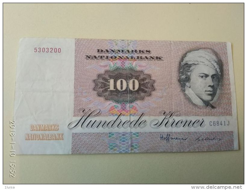 100  Kroner 1972 - Danimarca