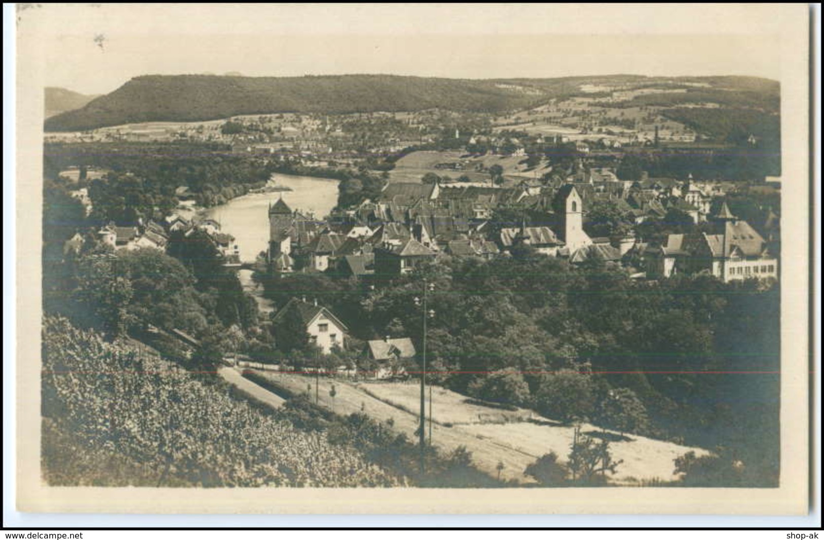 N5797/ Schweiz Aargau Brugg 1929 Foto AK - Brugg