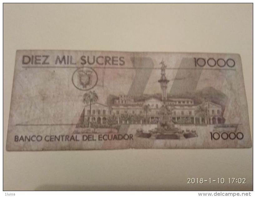 10000 Sucres 1998 - Ecuador