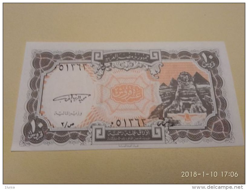 10  Piastres 1997 - Egypte