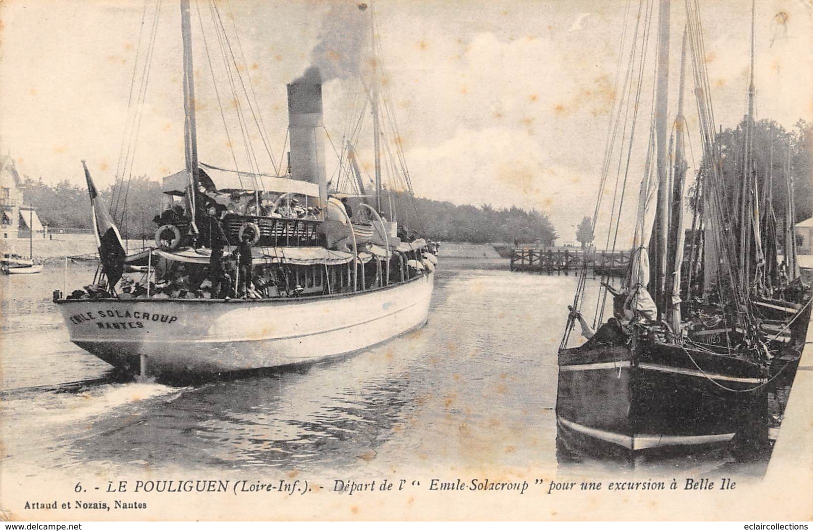 Le Pouliguen       44         Lot De 28 Cartes. Bateaux Port Bateau Sauvetage  Pêche Divers                  (voir Scan) - Le Pouliguen