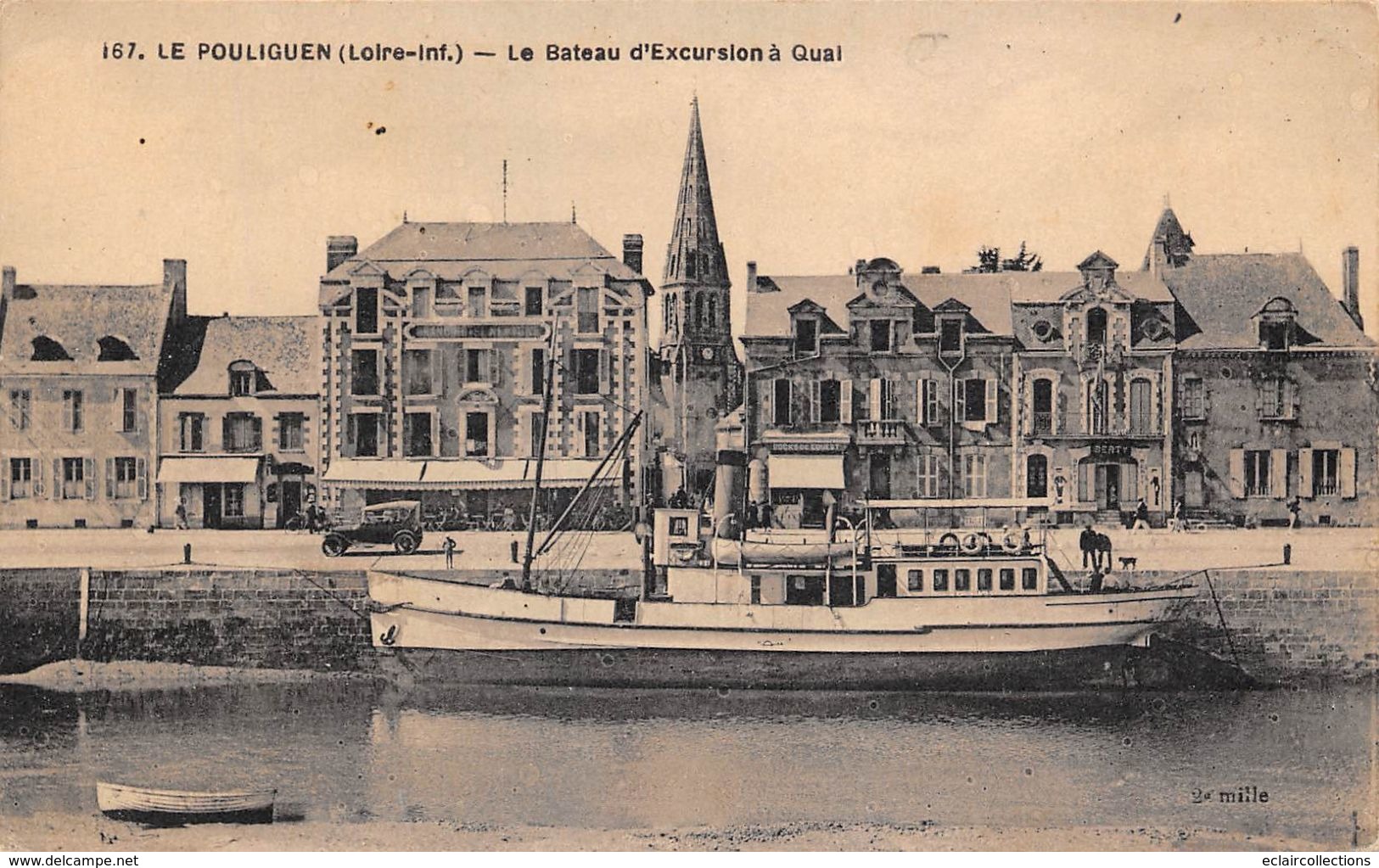 Le Pouliguen       44         Lot de 28 cartes. Bateaux Port Bateau sauvetage  Pêche Divers                  (voir scan)