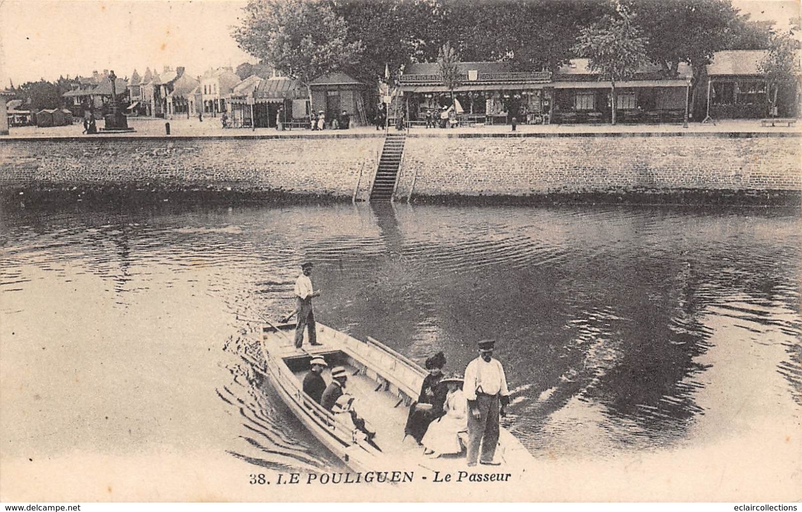 Le Pouliguen       44         Lot de 28 cartes. Bateaux Port Bateau sauvetage  Pêche Divers                  (voir scan)