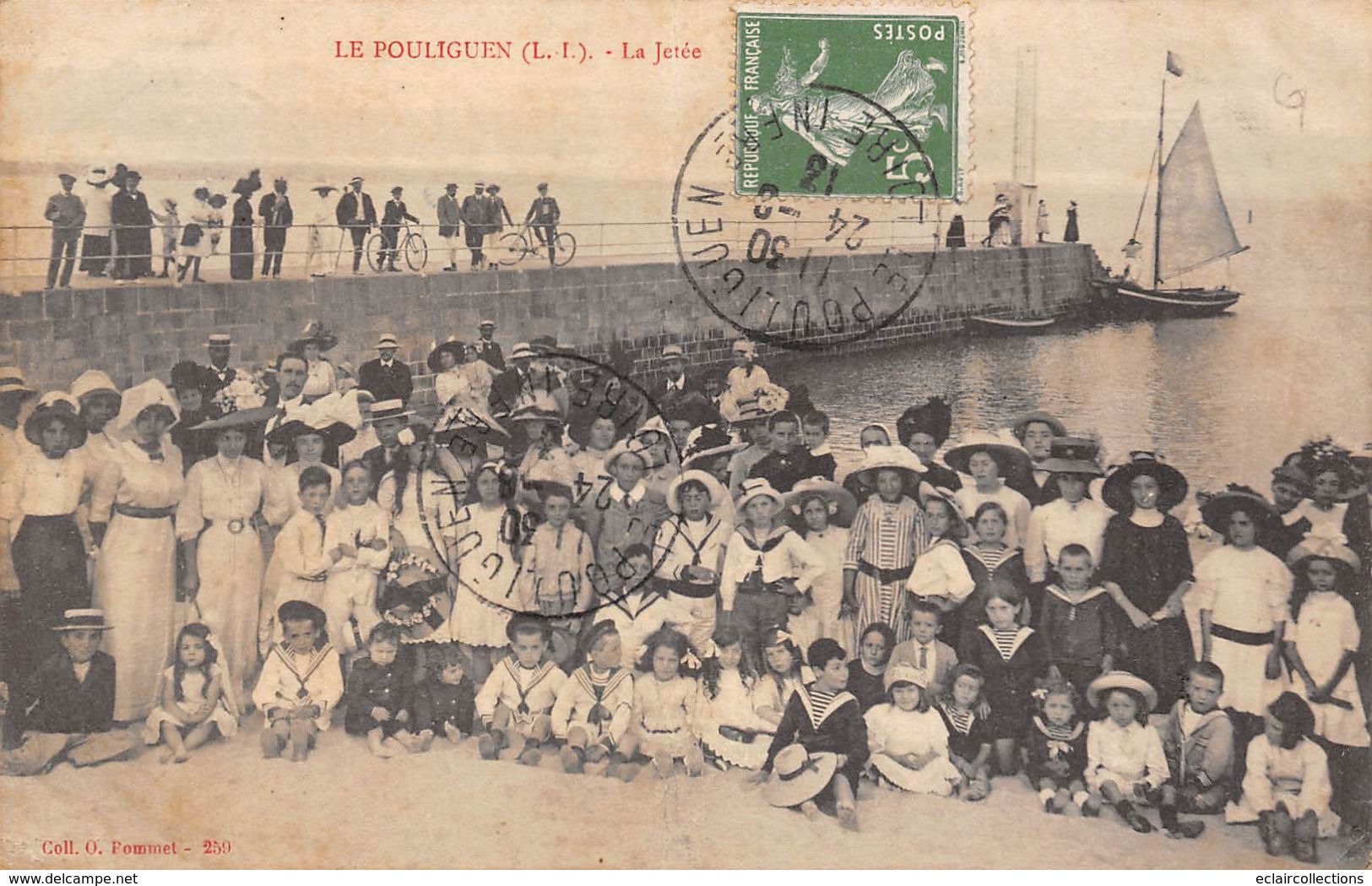 Le Pouliguen       44         Lot De 11 Cartes. Plage. Marais Salants  Pêche Et Divers                  (voir Scan) - Le Pouliguen