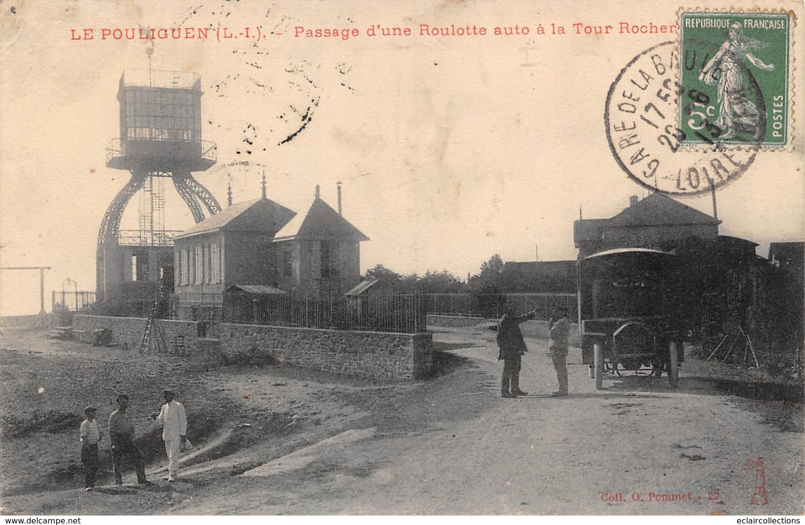 Le Pouliguen    44    Lot De 9 Cartes. Tour Rochereau Ou Tour Eiffel Angevine              (voir Scan Et Annotation) - Le Pouliguen