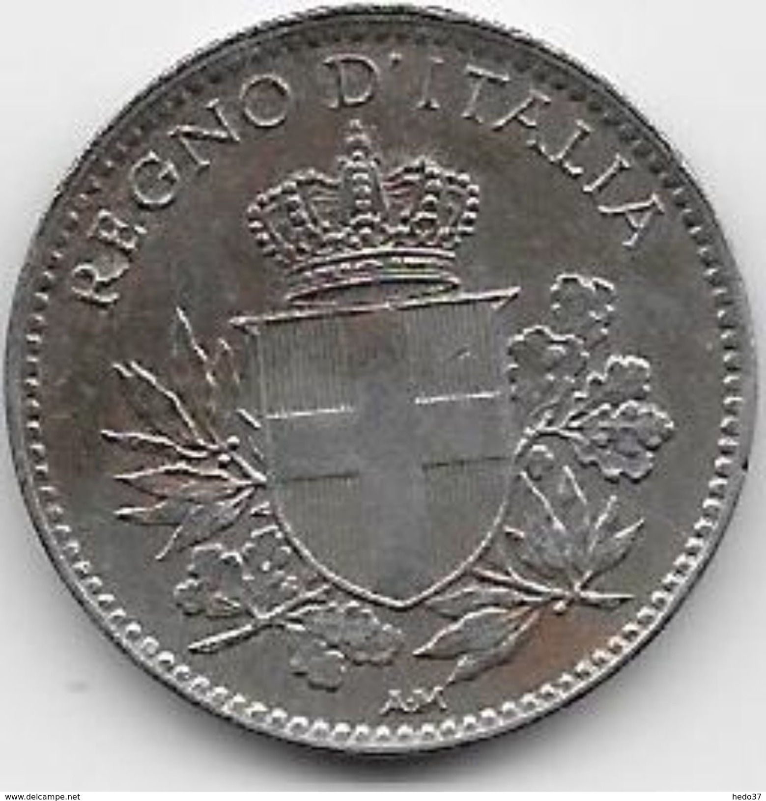 Italie - 20 Centesimi - 1918 - 1900-1946 : Victor Emmanuel III & Umberto II