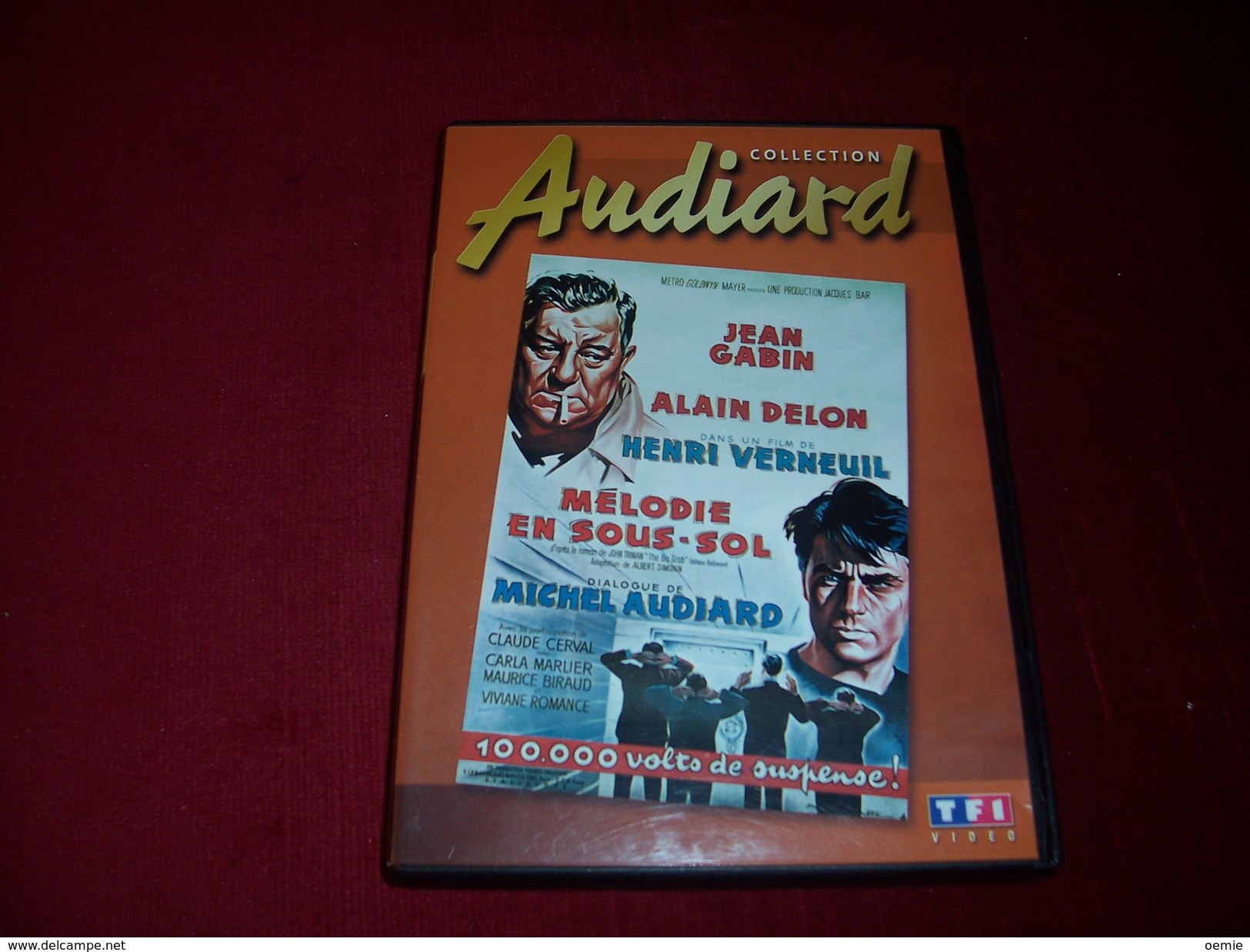 Collection Audiard °  MELODIE EN SOUS SOL AVEC JEAN GABIN ET ALAIN DELON - Klassiker