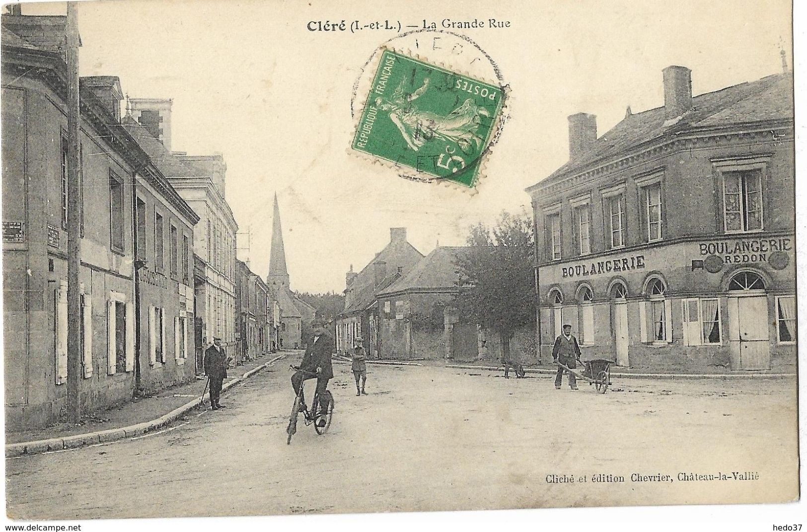 Cléré - La Grande Rue - Cléré-les-Pins