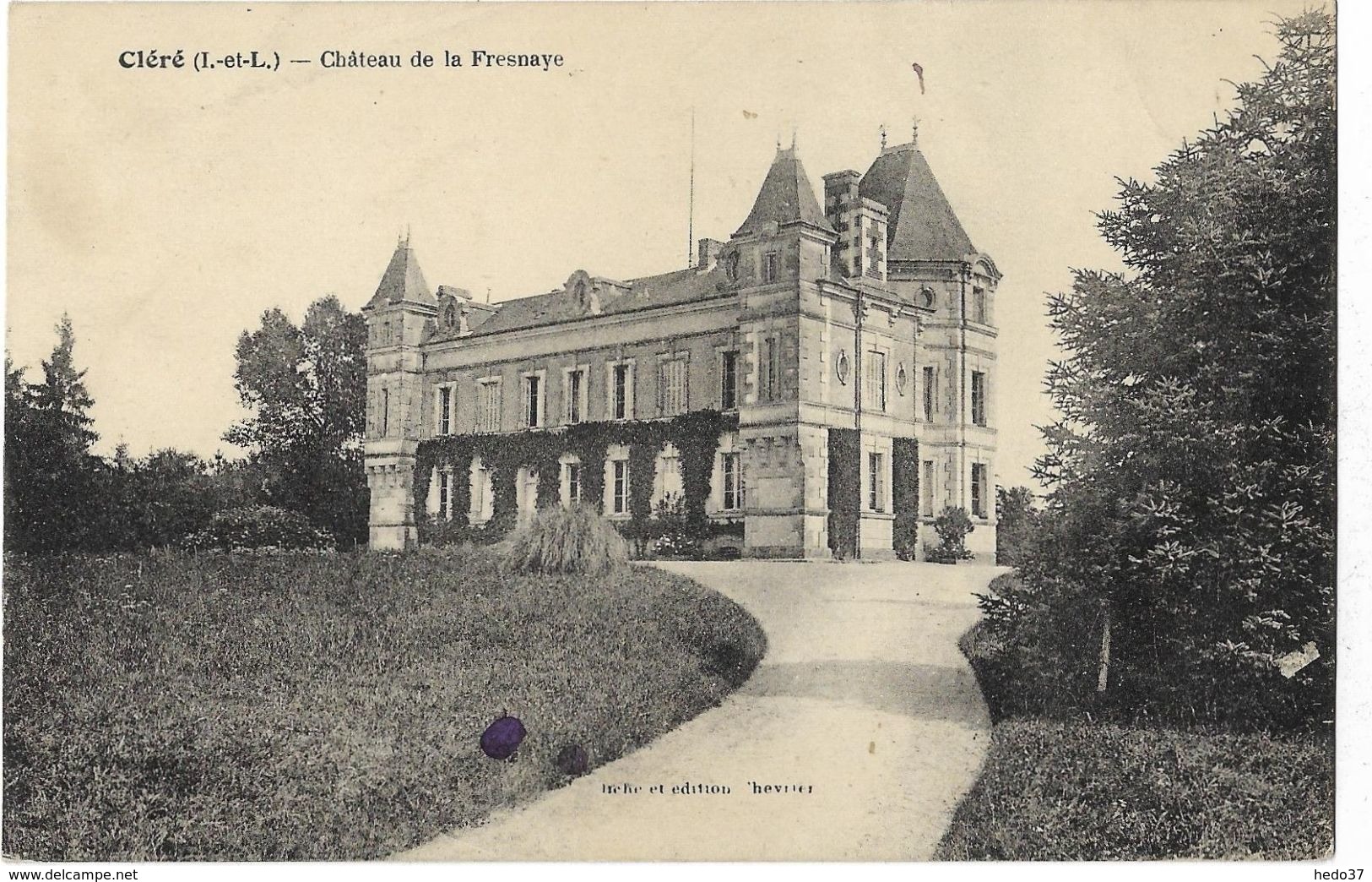 Cléré - Château De La Fresnaye - Cléré-les-Pins