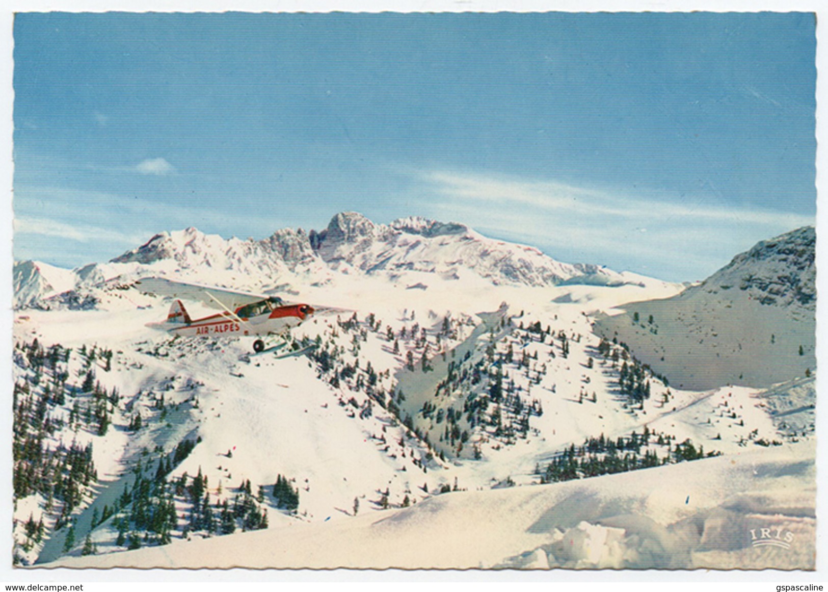 73 COURCHEVEL - 1656 - Edts  Lumicap - Le Piper " Air Alpes " & Les Pistes De Moriond. - Courchevel