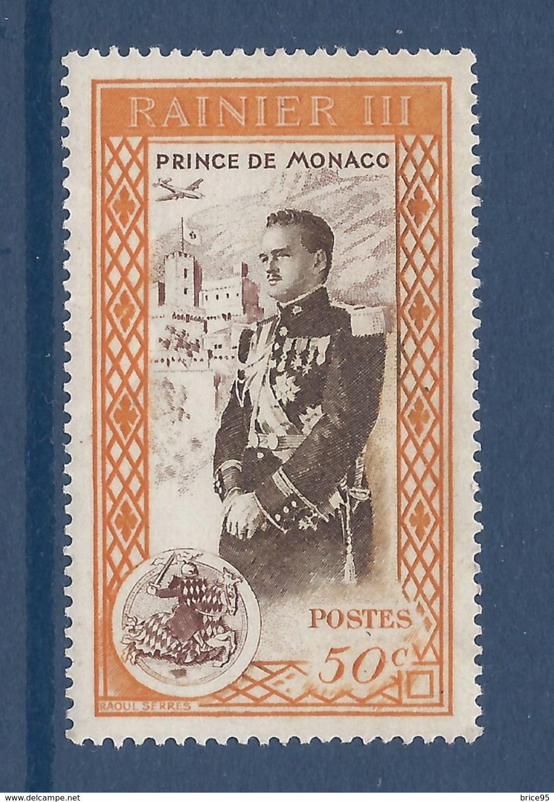 Monaco - YT N° 339 - Neuf Sans Charnière - 1950 - Unused Stamps