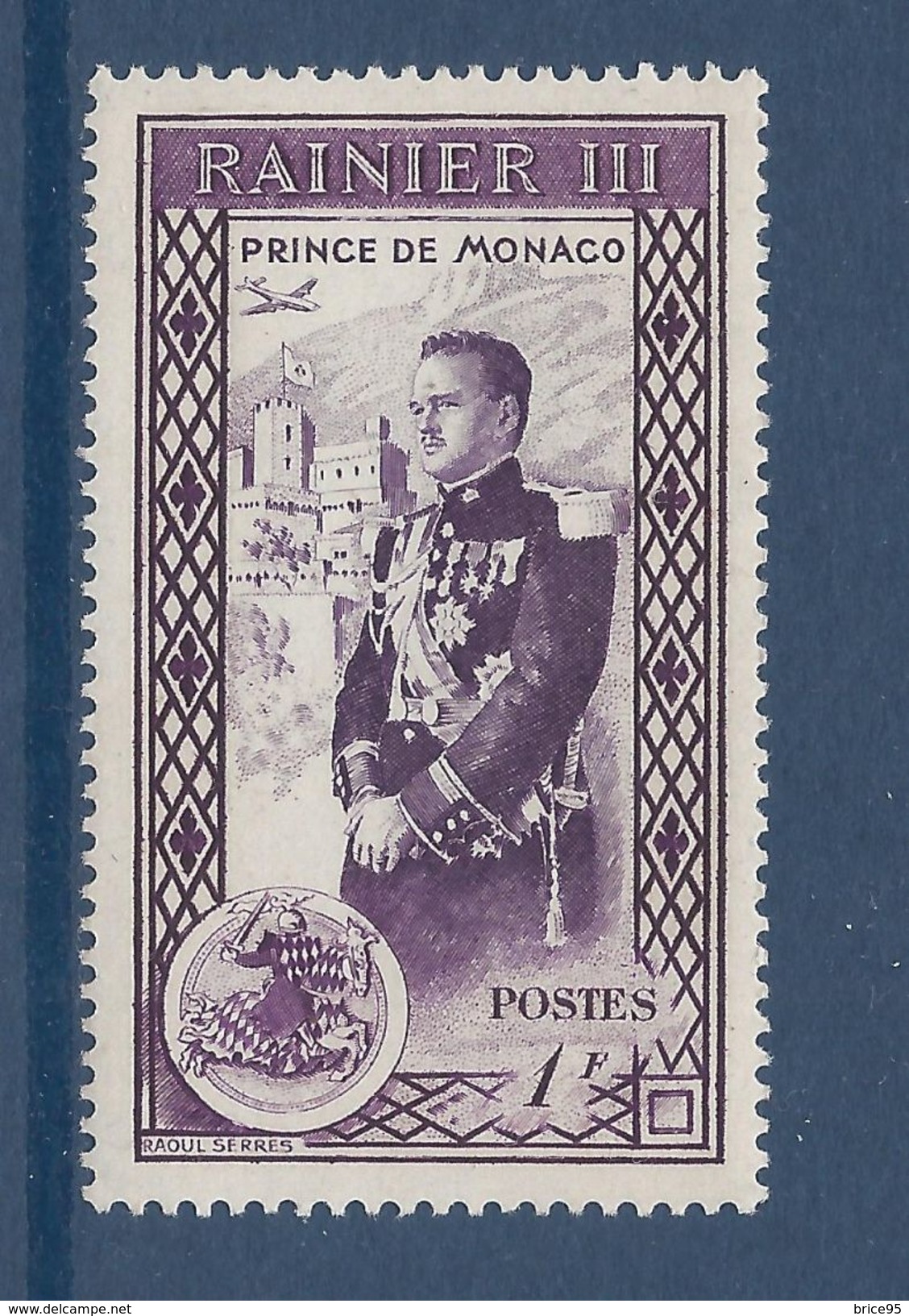 Monaco - YT N° 340 - Neuf Sans Charnière - 1950 - Unused Stamps