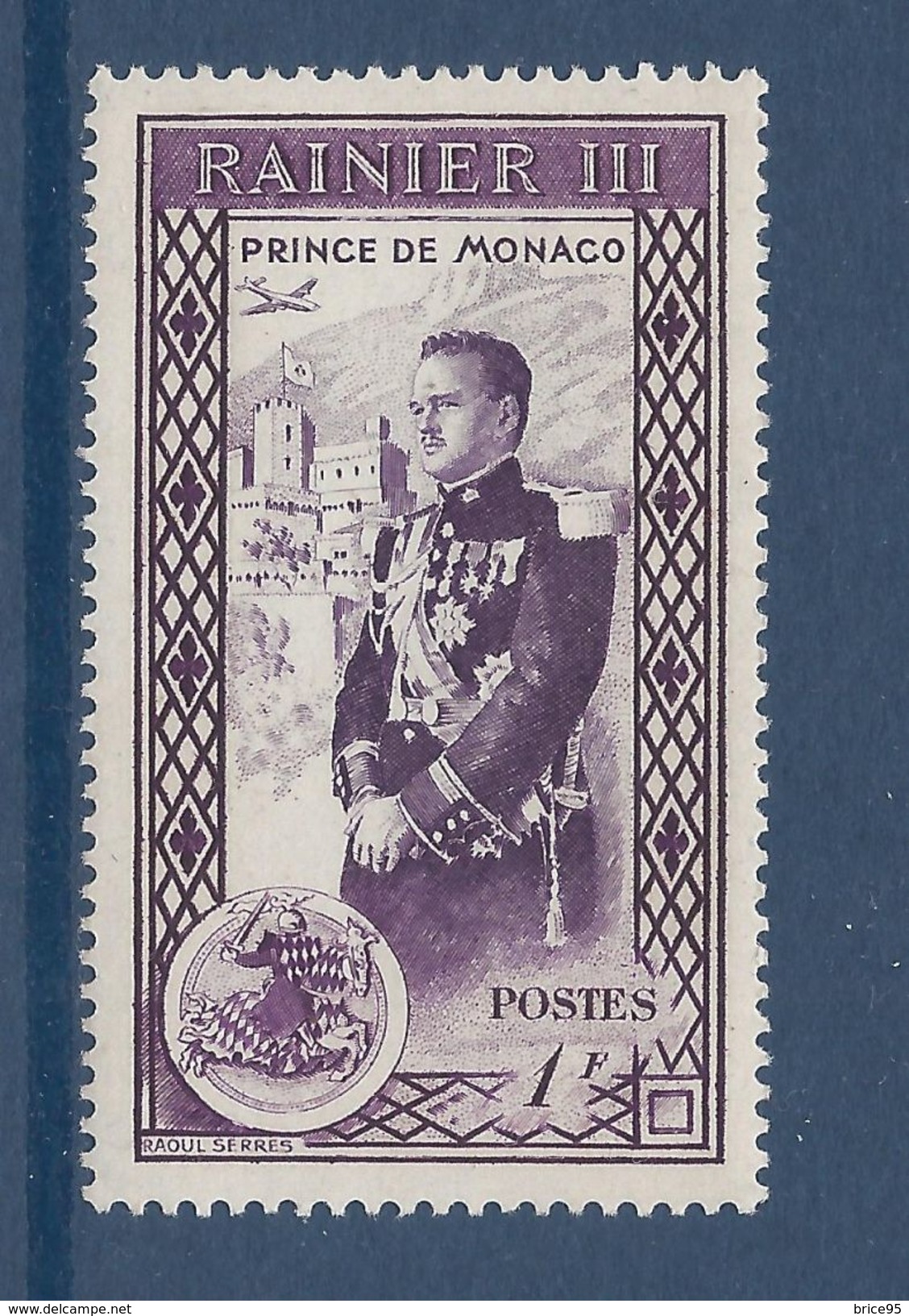Monaco - YT N° 340 - Neuf Sans Charnière - 1950 - Neufs
