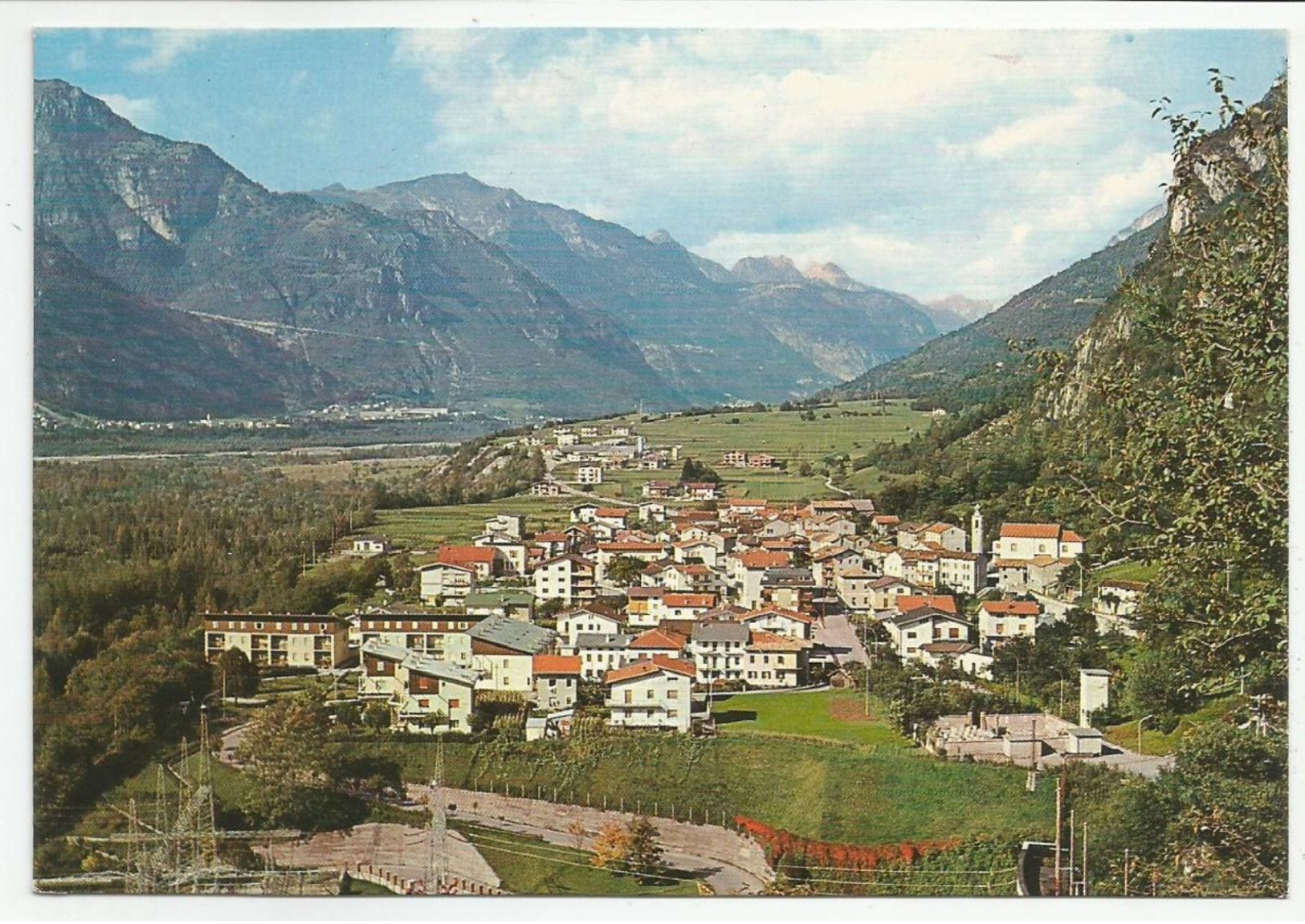 BELLUNO (058) - SOVERZENE Panorama - FG/Vg 1983 (spedita Dal Parroco) - Belluno