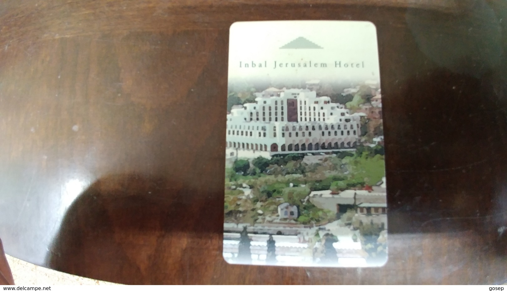 Israel-hotey Key-(494)-inbal Jerusalem-hotal-(looking Out Side)-used+1card Prepiad Free - Hotelkarten